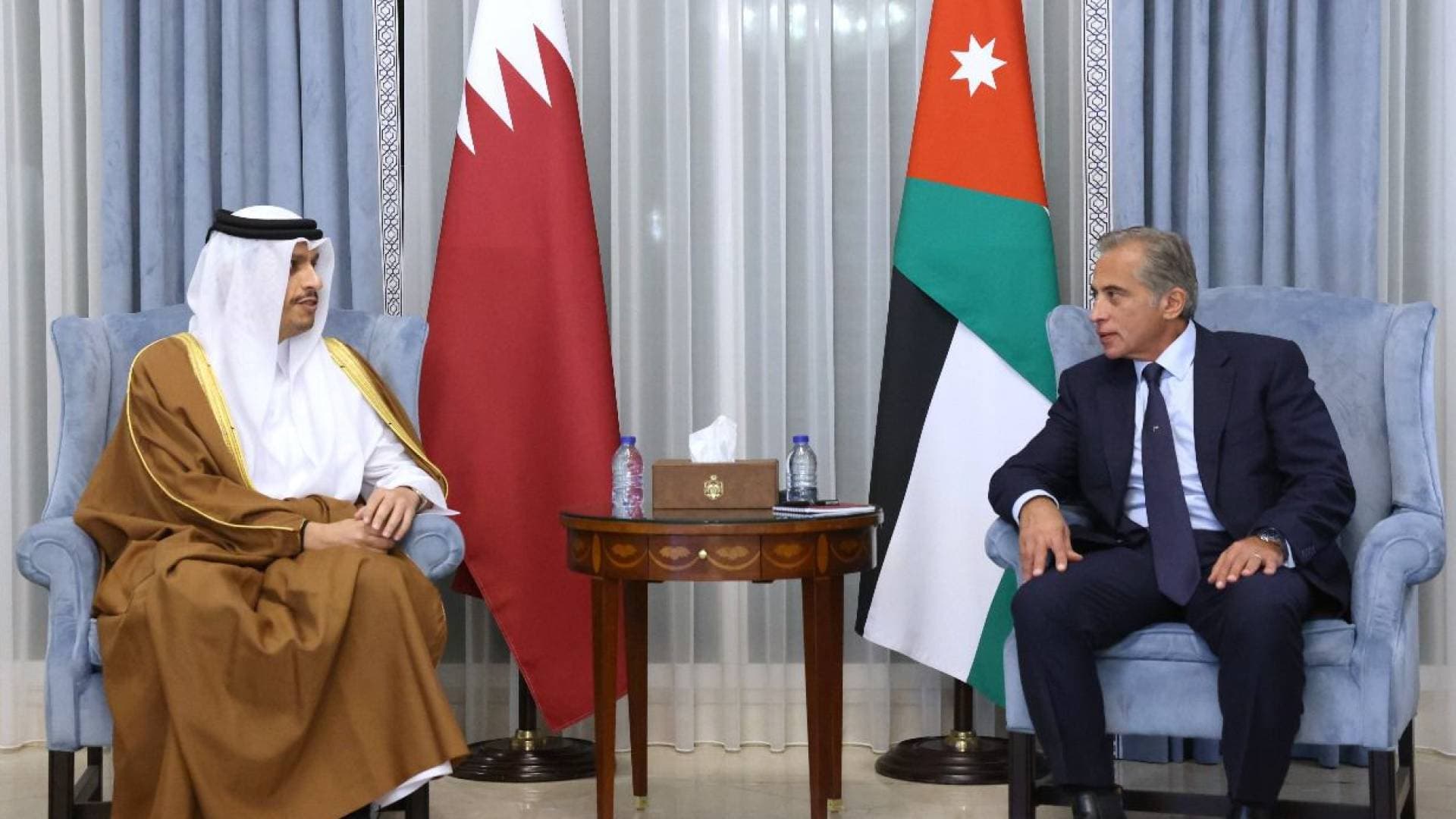 رئيس الوزراء ونظيره القطري يبحثان تعزيز التعاون وجهود إنهاء العدوان على غزة ولبنان