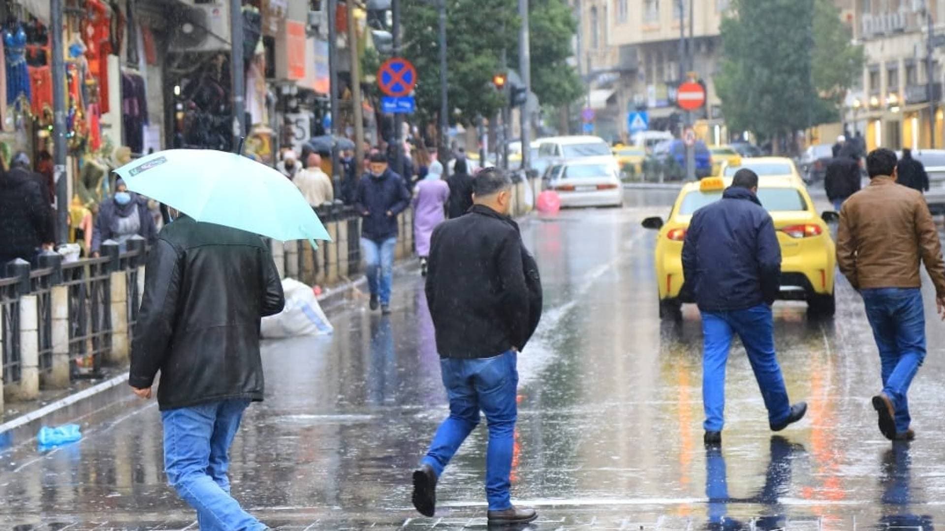 أجواء غير مستقرة اعتبارا من الأربعاء في الاردن وأمطار متوقعة