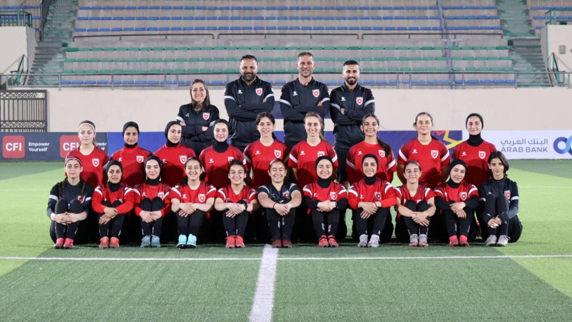 منتخب الشابات يواجه سوريا في بطولة غرب آسيا