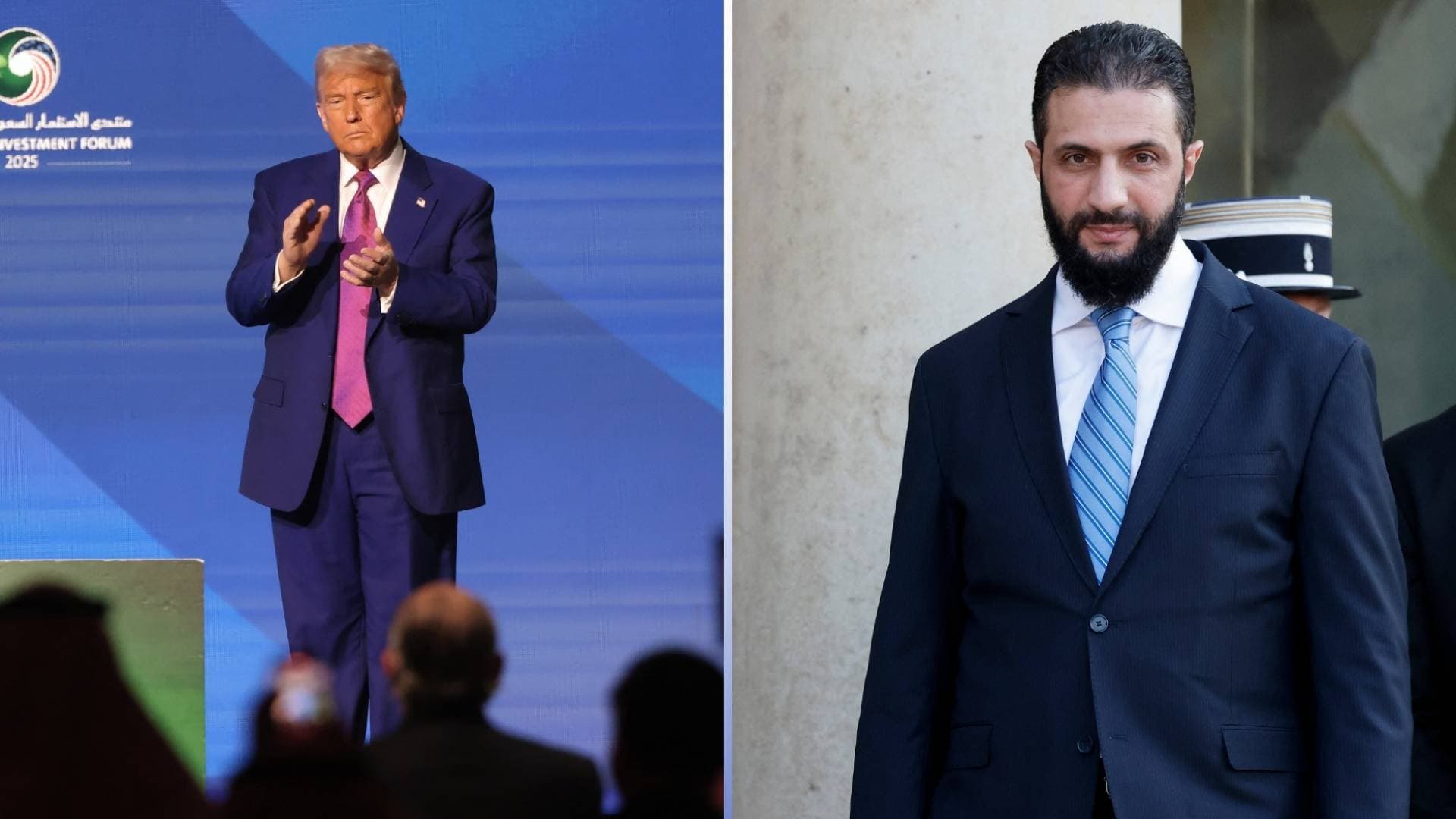 ترمب يلتقي الرئيس الشرع في الرياض بعد رفع العقوبات عن سوريا - فيديو