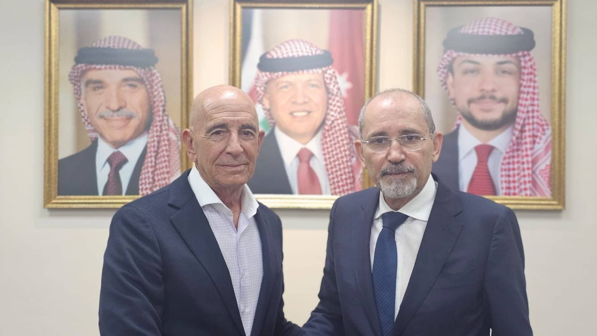الصفدي والمبعوث الأمريكي الخاص إلى سوريا يبحثان تثبيت وقف إطلاق النار في السويداء