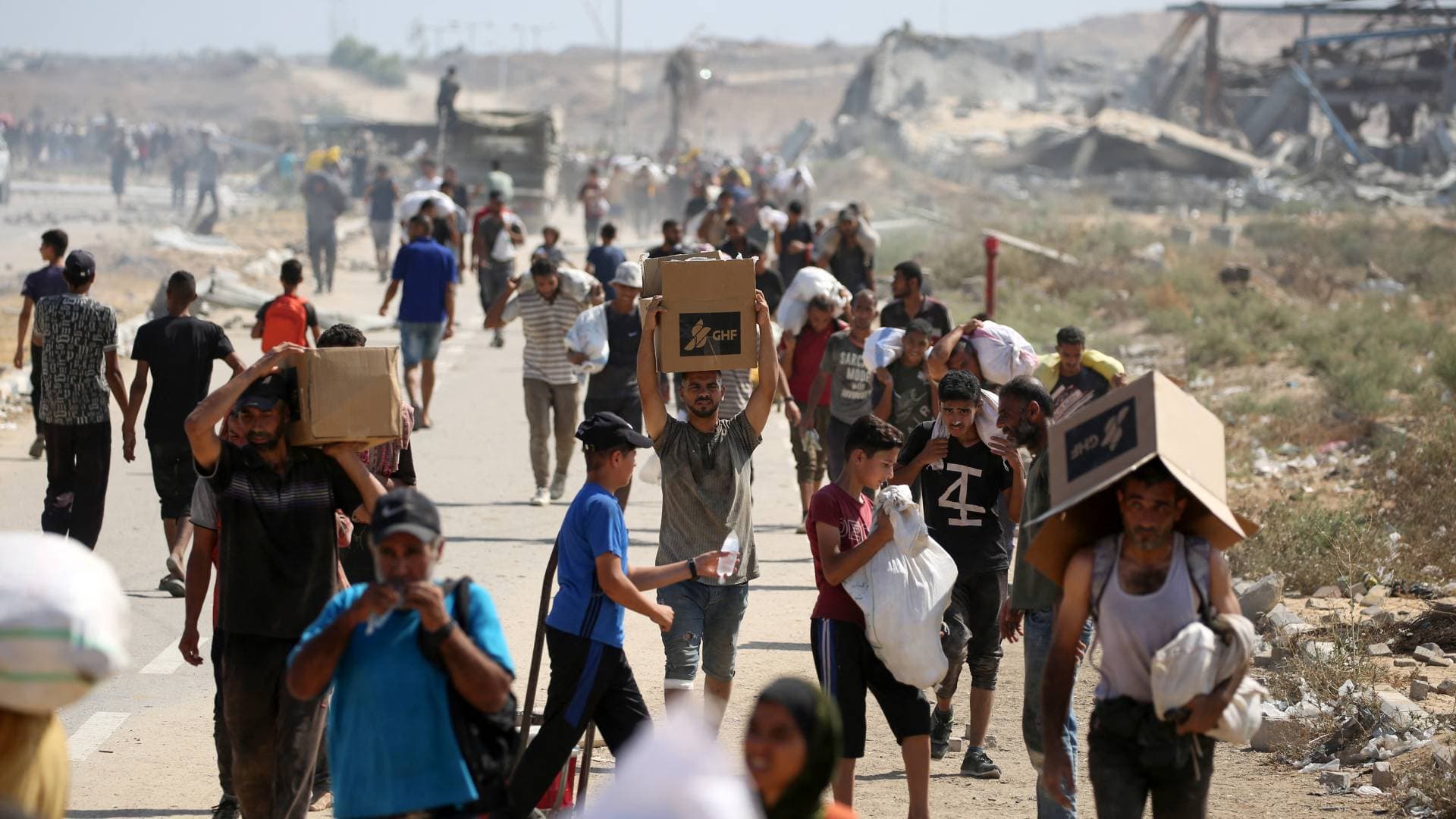 صحة غزة: ارتفاع ضحايا لقمة العيش ممن وصلوا مستشفيات القطاع إلى 1,383 شهيدا