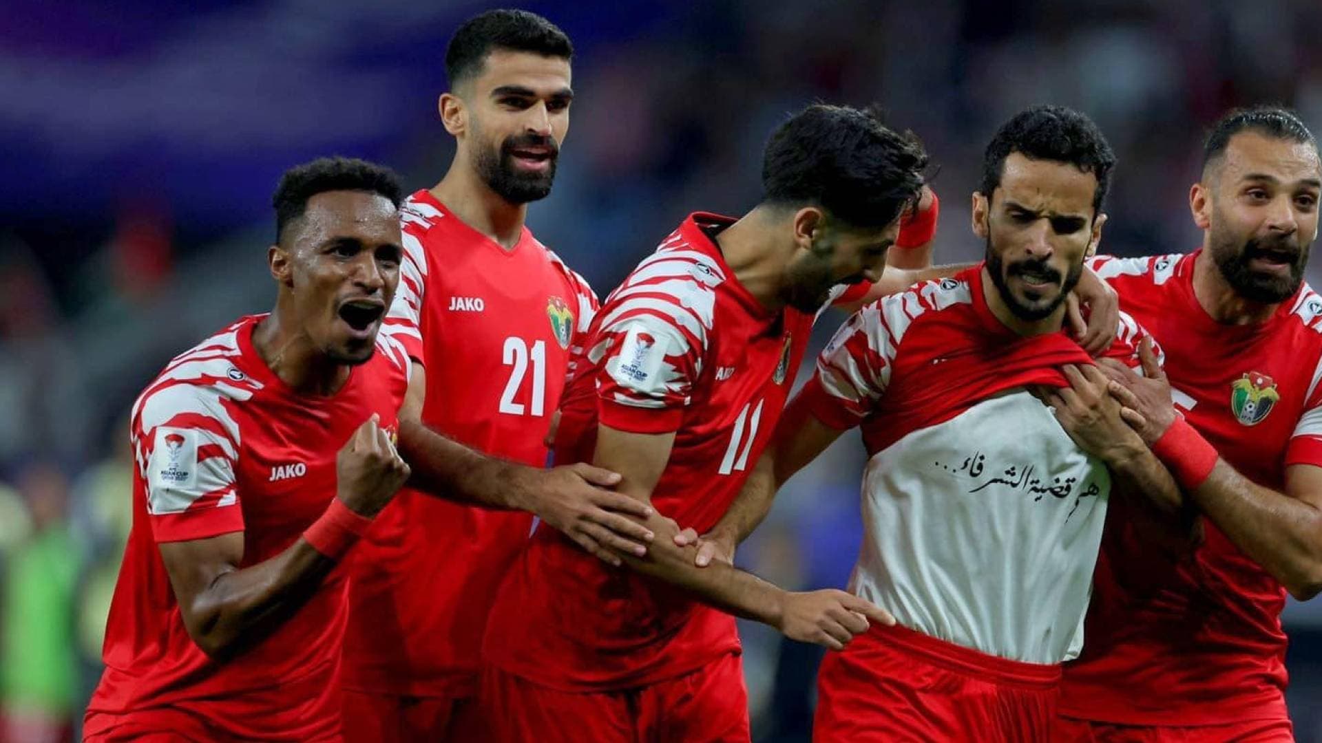 الحساب الرسمي للمنتخب الروسي يروج للمباراة الودية مع الأردن