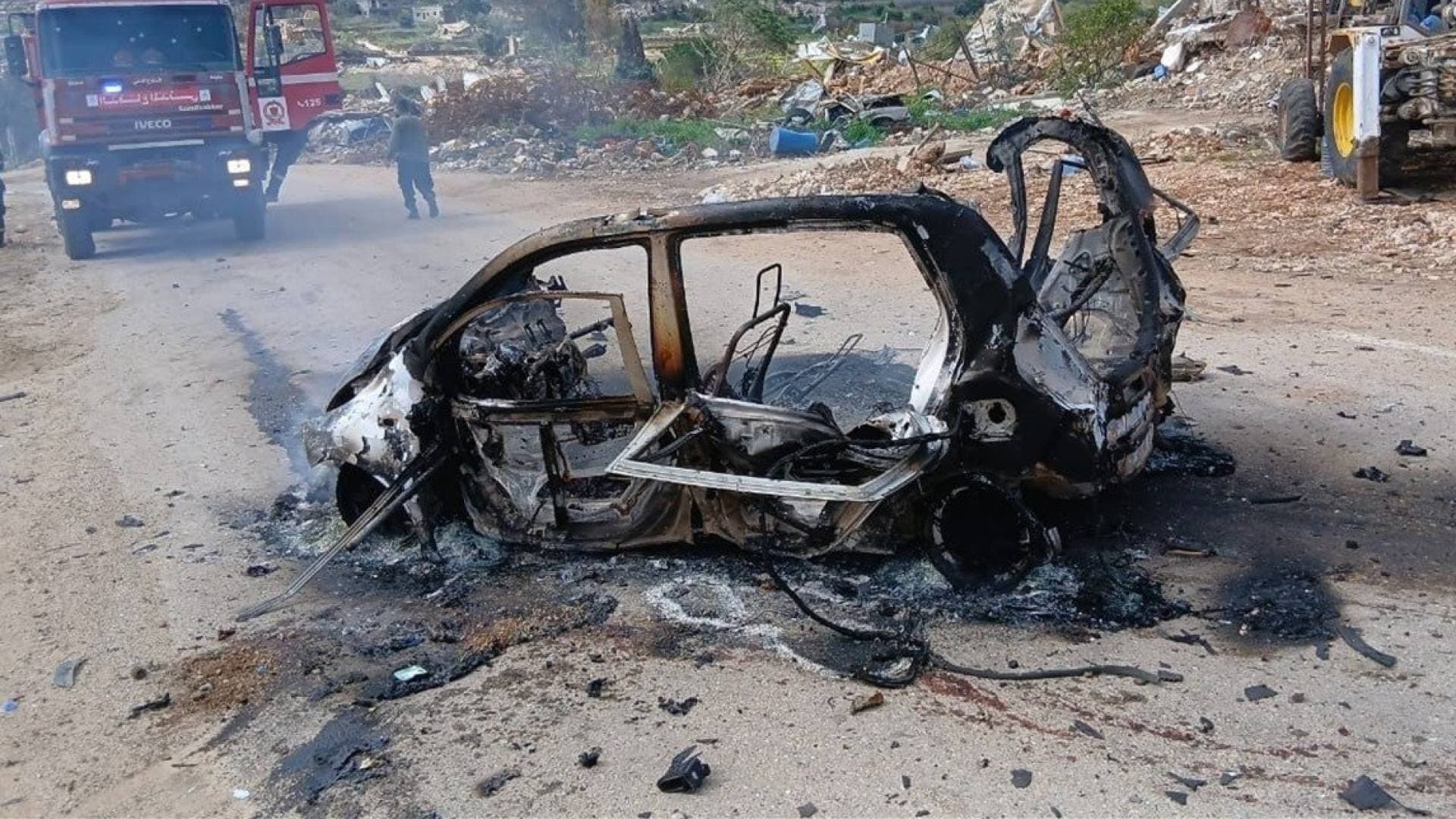 "الصحة اللبنانية": شهيد وإصابات في غارة لمسيرة "إسرائيلية" جنوبي لبنان