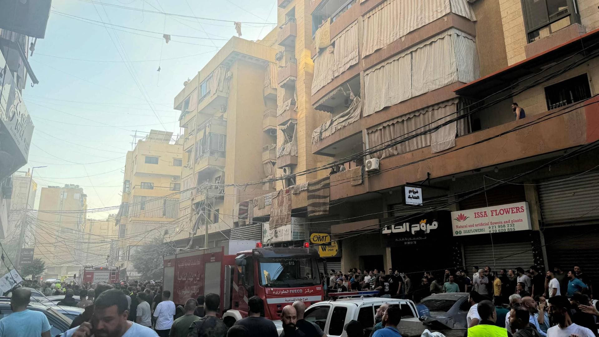 "الصحة اللبنانية": 5 شهداء و28 جريحا في غارة الاحتلال على الضاحية الجنوبية