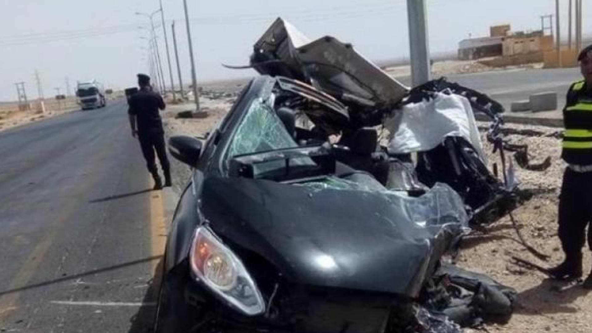 وفاة وإصابات بحوادث سير منفصلة على طريقي باير وإربد–عمان