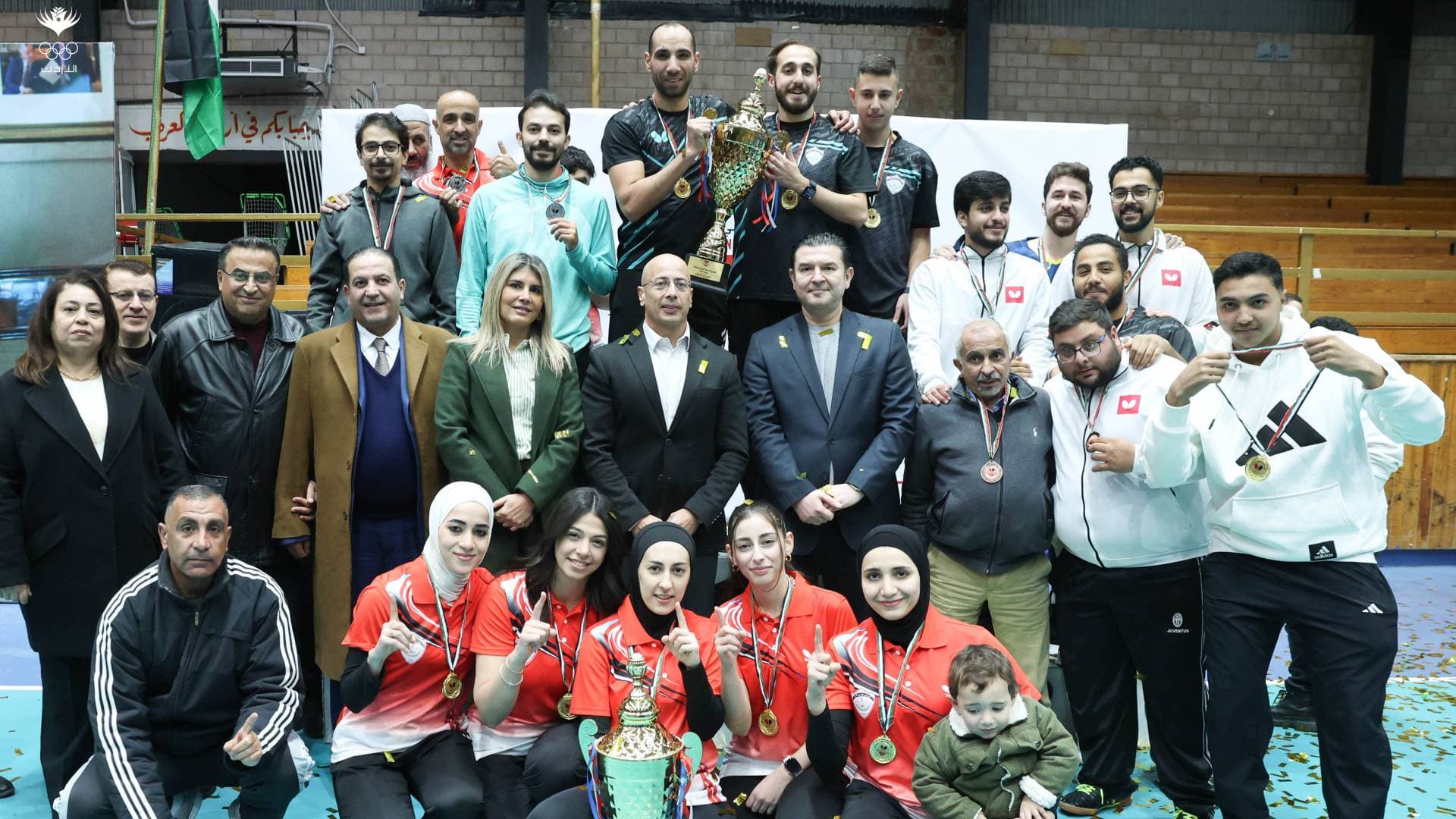 "النادي الأرثوذكسي" يفرض هيمنته على كرة الطاولة الأردنية