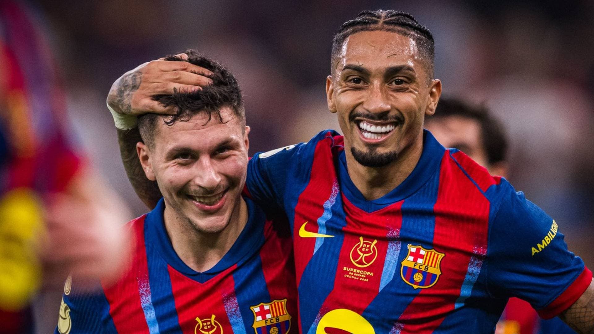 برشلونة يعصف بأتلتيك بيلباو بخماسية نظيفة ويعبر لنهايي السوبر الإسباني.. فيديو