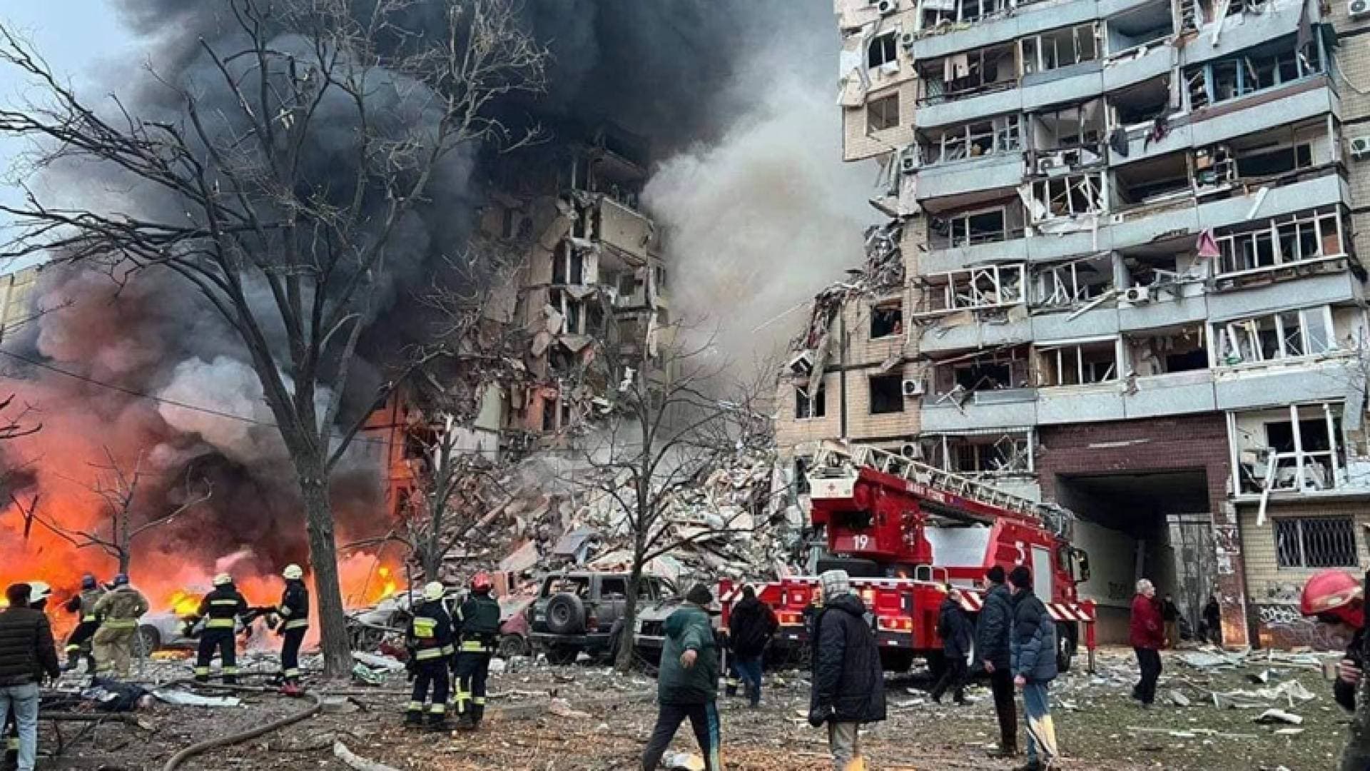 مقتل شخص وإصابة 7 آخرين بهجمات روسية بطائرات مسيرة في أوكرانيا