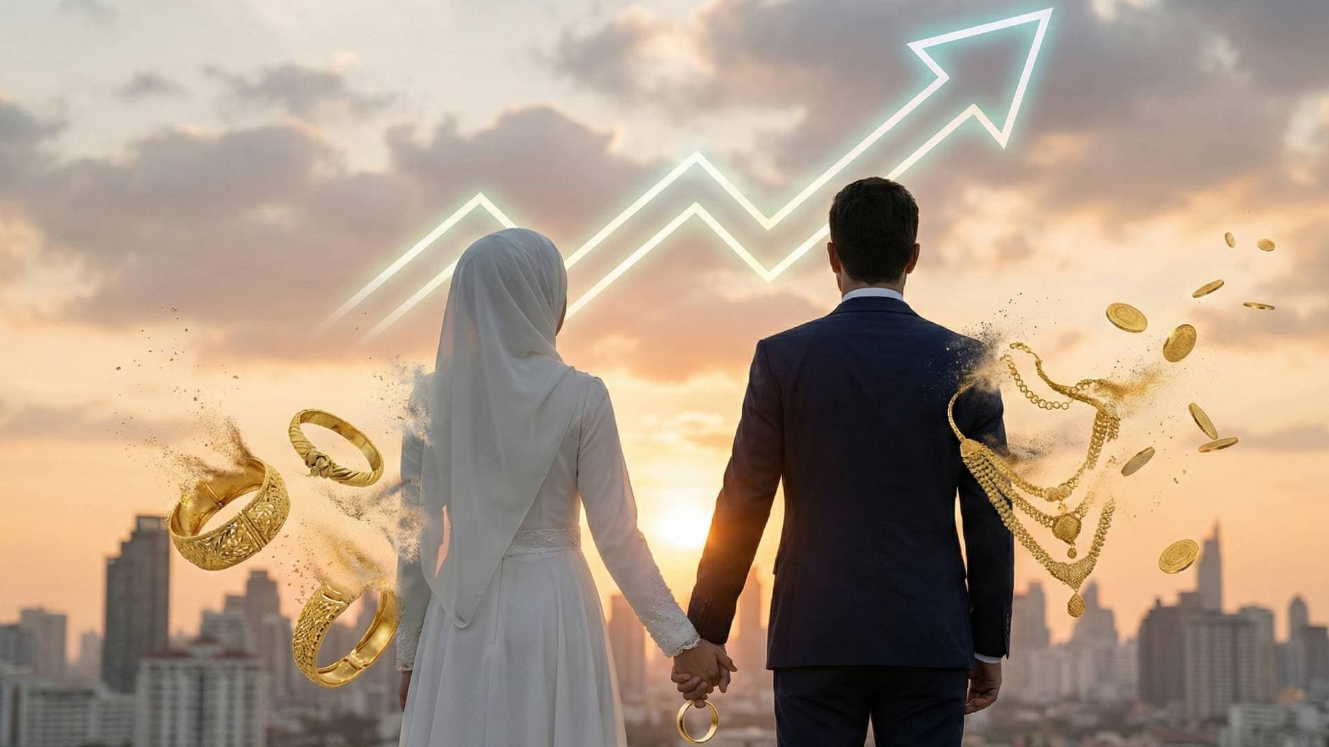 ارتفاع أسعار الذهب يغتال فرحة العمر.. "المحبس" يصبح عبئا و"الشبكة" حلما مؤجلا