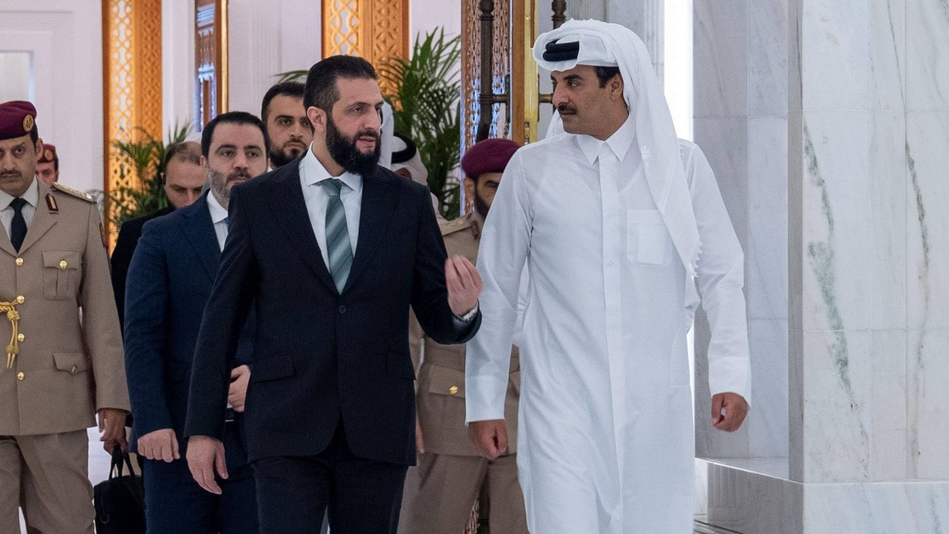 أمير قطر يبحث هاتفيا مع الرئيس السوري الوضع في المنطقة ويؤكدان ضرورة وقف التصعيد