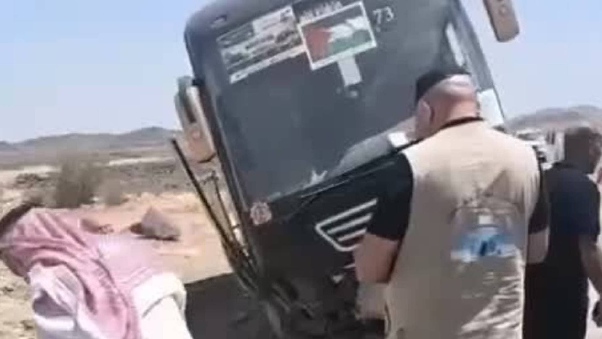 الأوقاف الفلسطينية : إصابتان طفيفتان إثر حادث سير لحافلة الحجاج قرب خيبر في السعودية