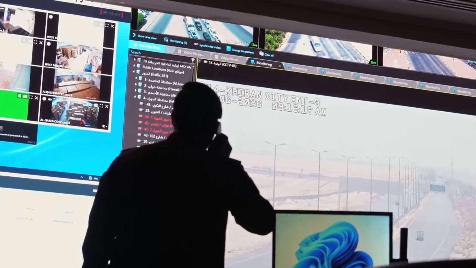 الداخلية الكويتية: القاء القبض على السجناء الهاربين بعد ملاحقة أمنية مكثفة بإسناد جوي.. فيديو