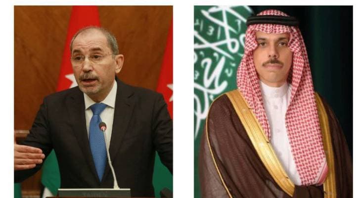الصفدي ونظيره السعودي يدينان الهجوم الإيراني على الكويت والبحرين