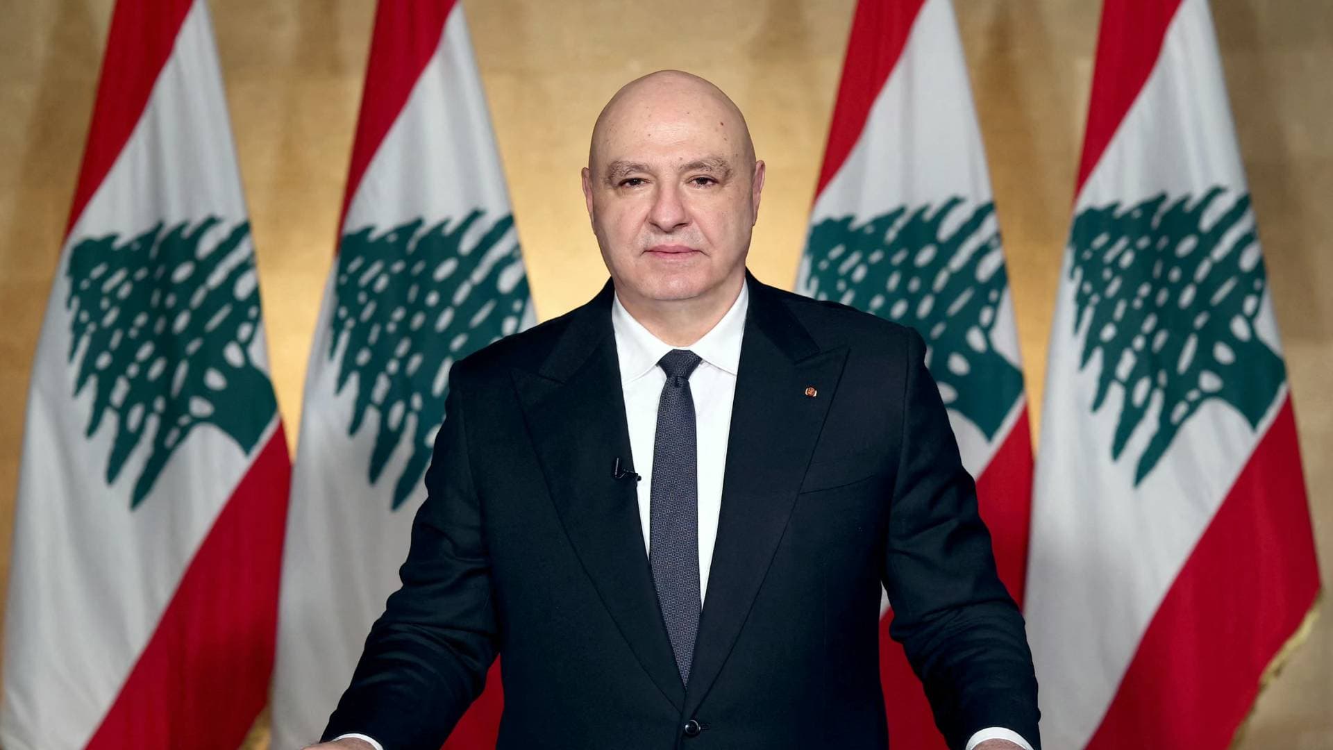 الرئيس اللبناني : لن نفرط بأي شبر من أرضنا ونتمسك بالدعم الأمريكي للتسوية