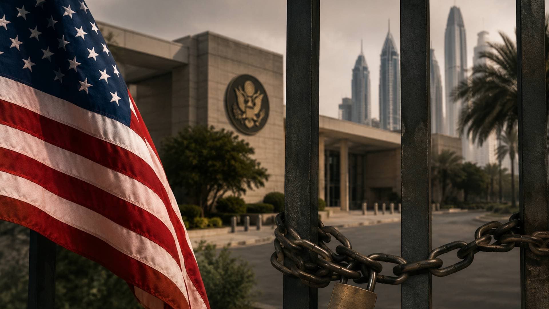 البعثات الأمريكية في الإمارات تعلق خدماتها القنصلية لـ3 أيام بسبب "الوضع الأمني"