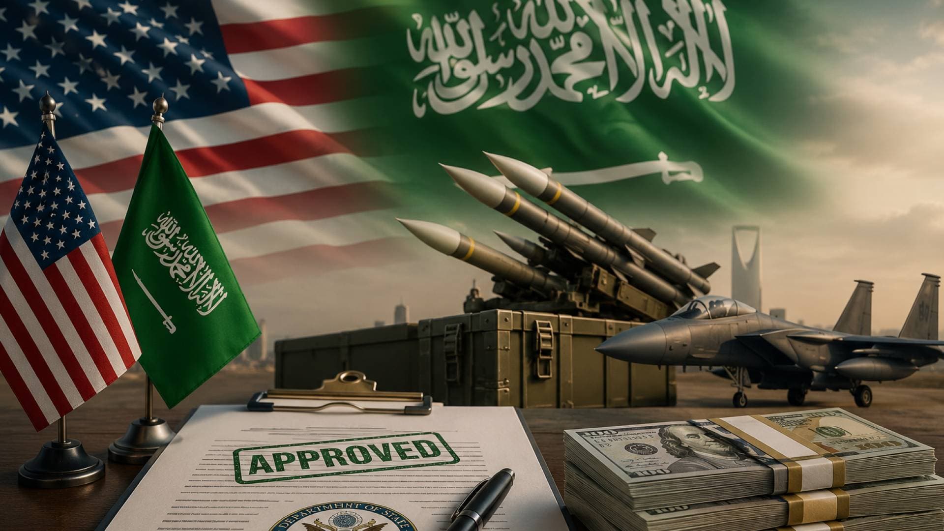 الخارجية الأمريكية توافق على صفقة أسلحة للسعودية بقيمة تقارب ملياري دولار