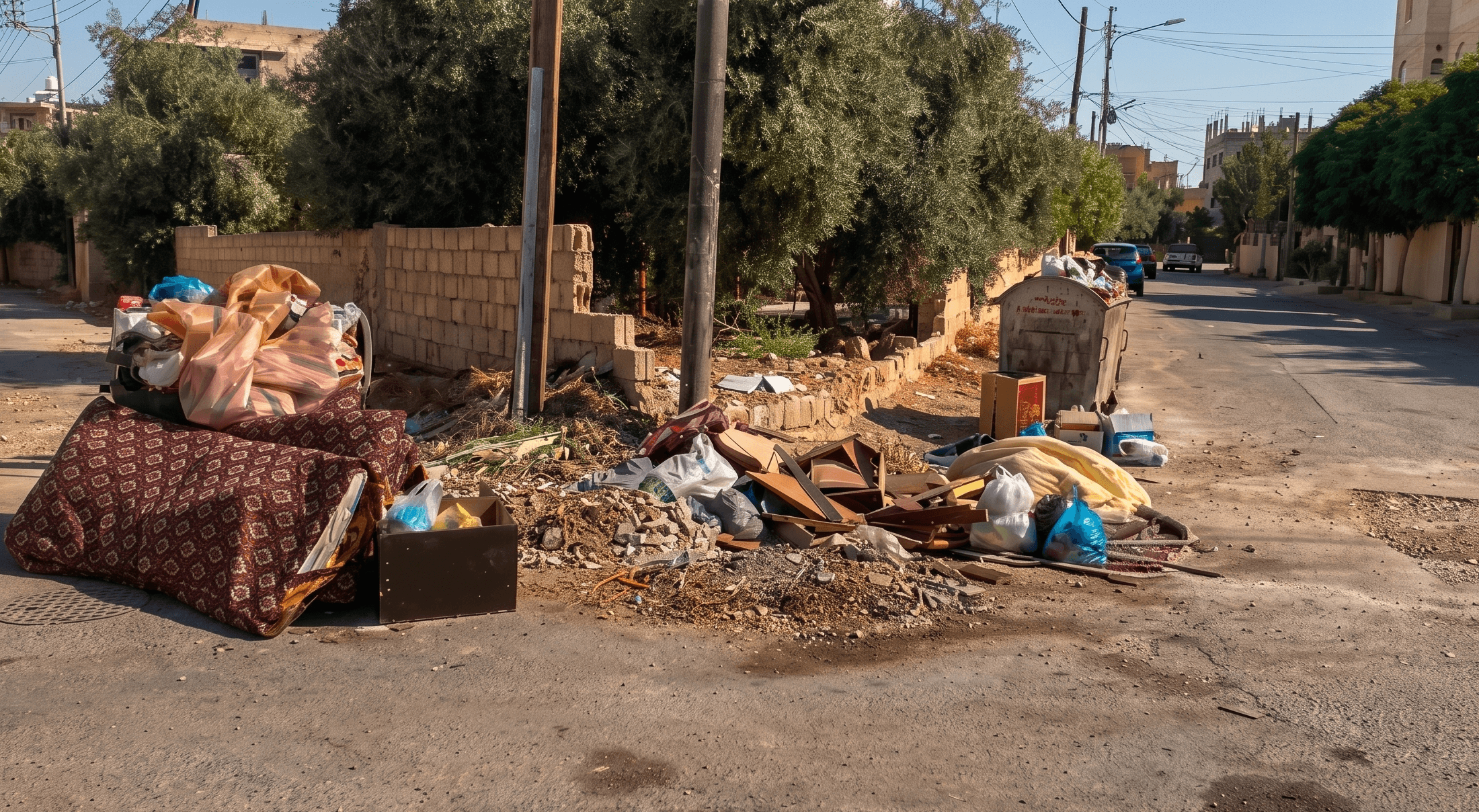 واقع النظافة في عين الباشا.. شكاوى من تراكم النفايات والبلدية تؤكد متابعة الميدان