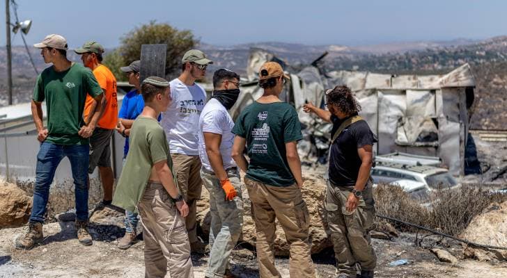 الأردن يدين تصاعد إرهاب المستوطنين ضد الفلسطينيين في الضفة الغربية المحتلة