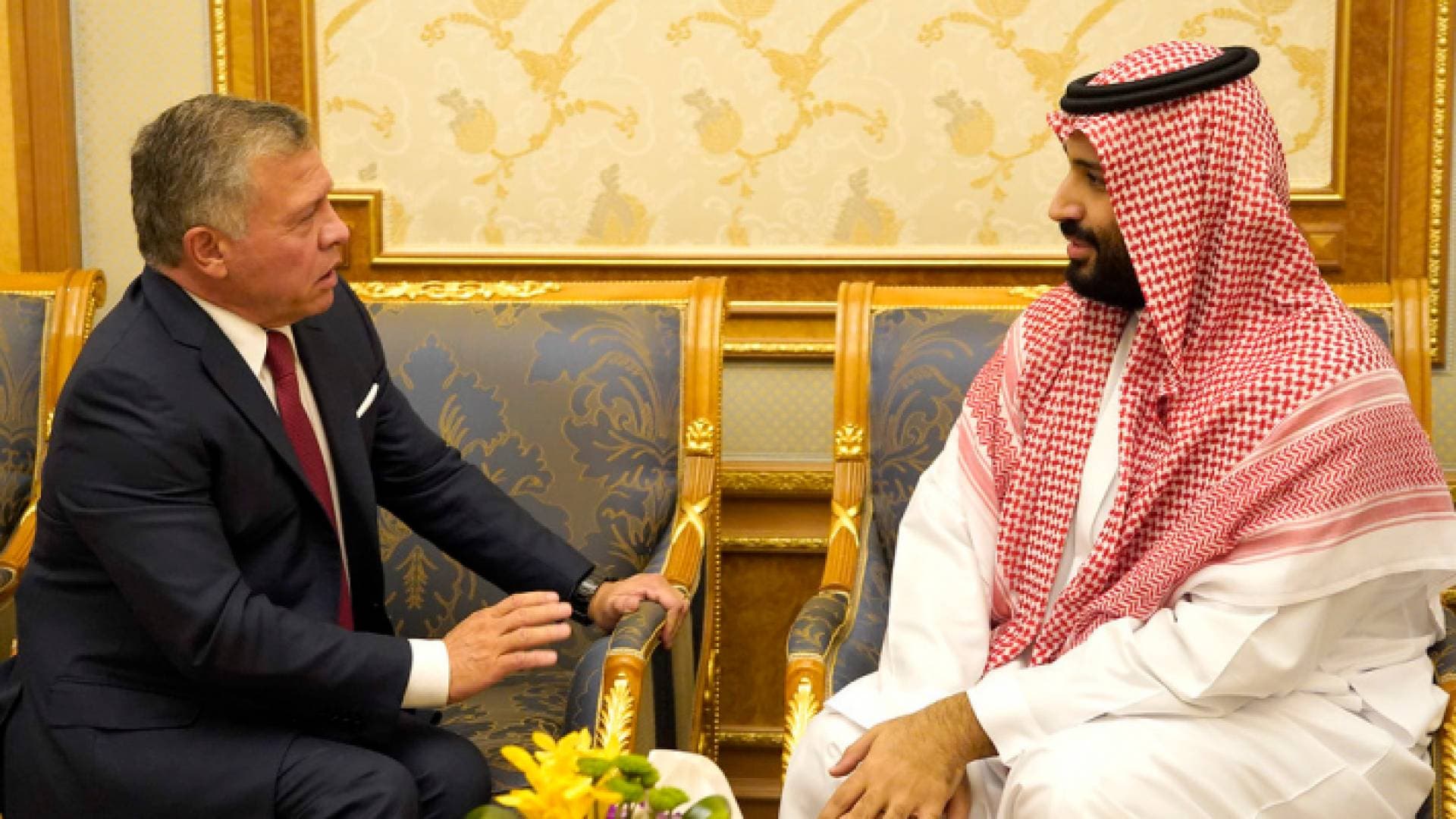 الملك يلتقي بن سلمان