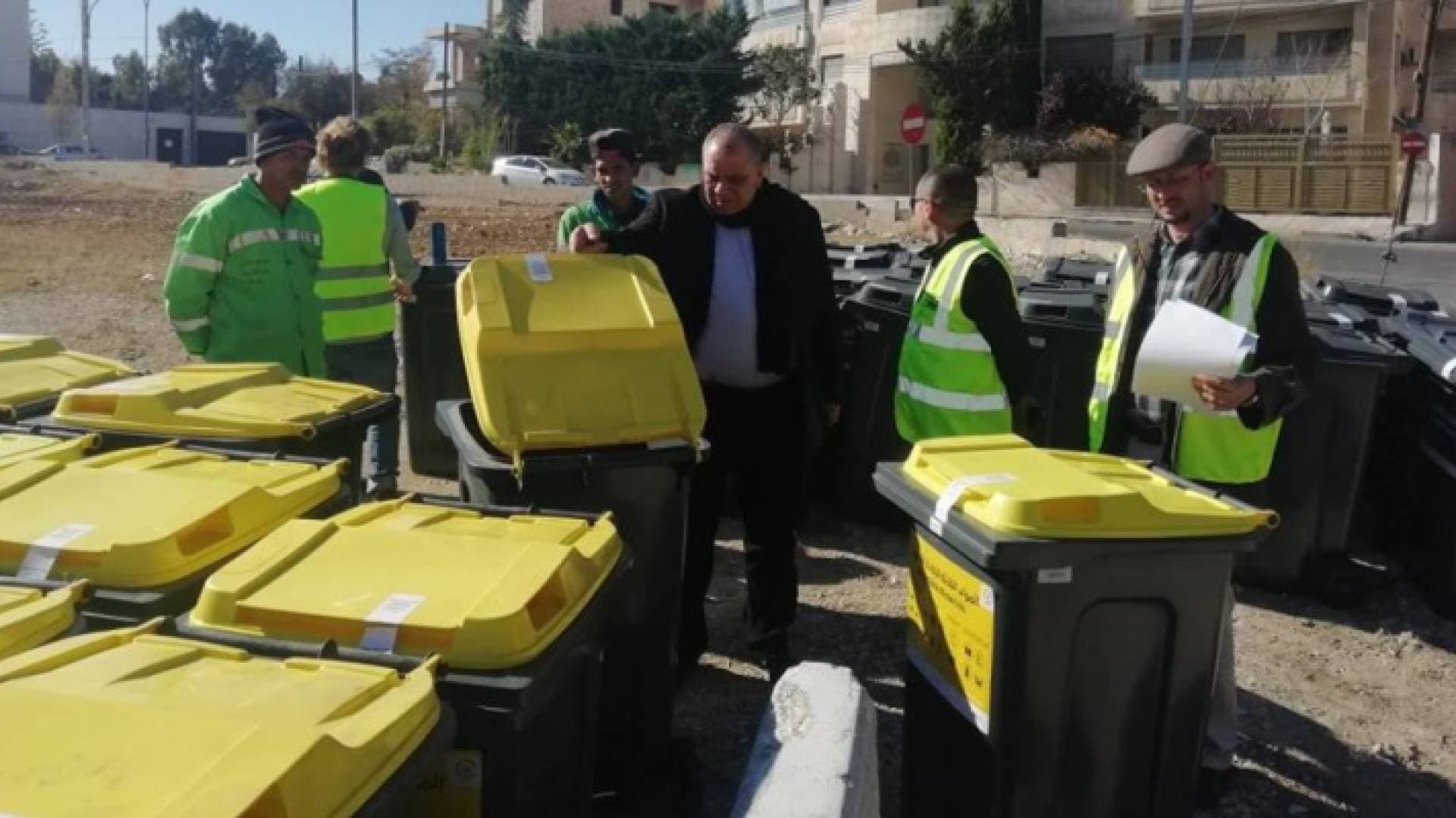 أمانة عمان: 2000 حاوية جديدة في عمان ضمن مشروع فرز النفايات - صور