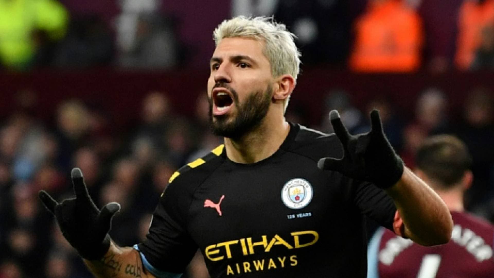 الدوري الانجليزي: اغويرو افضل هداف اجنبي بعد ثلاثية لسيتي في مرمى استون فيلا