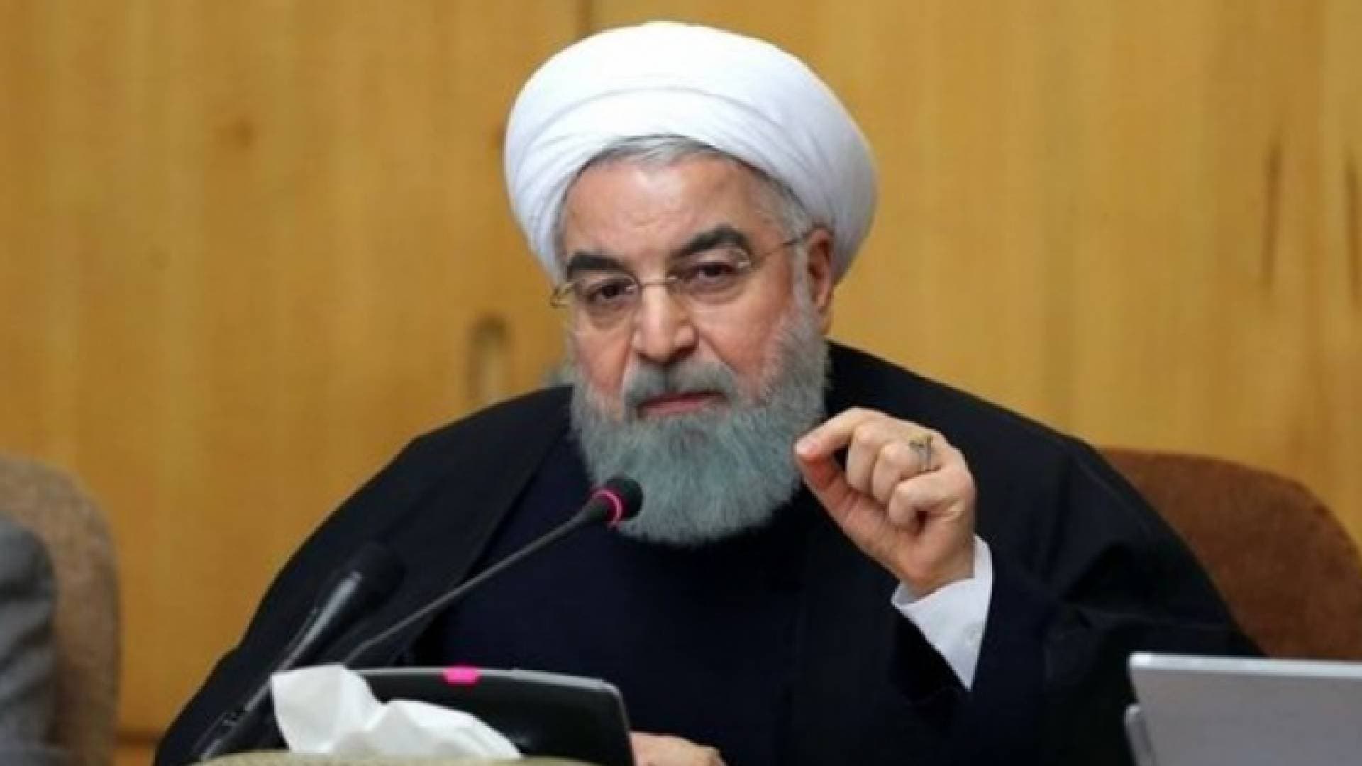 روحاني يتهم أمريكا بإشاعة "الخوف" بشأن كورونا