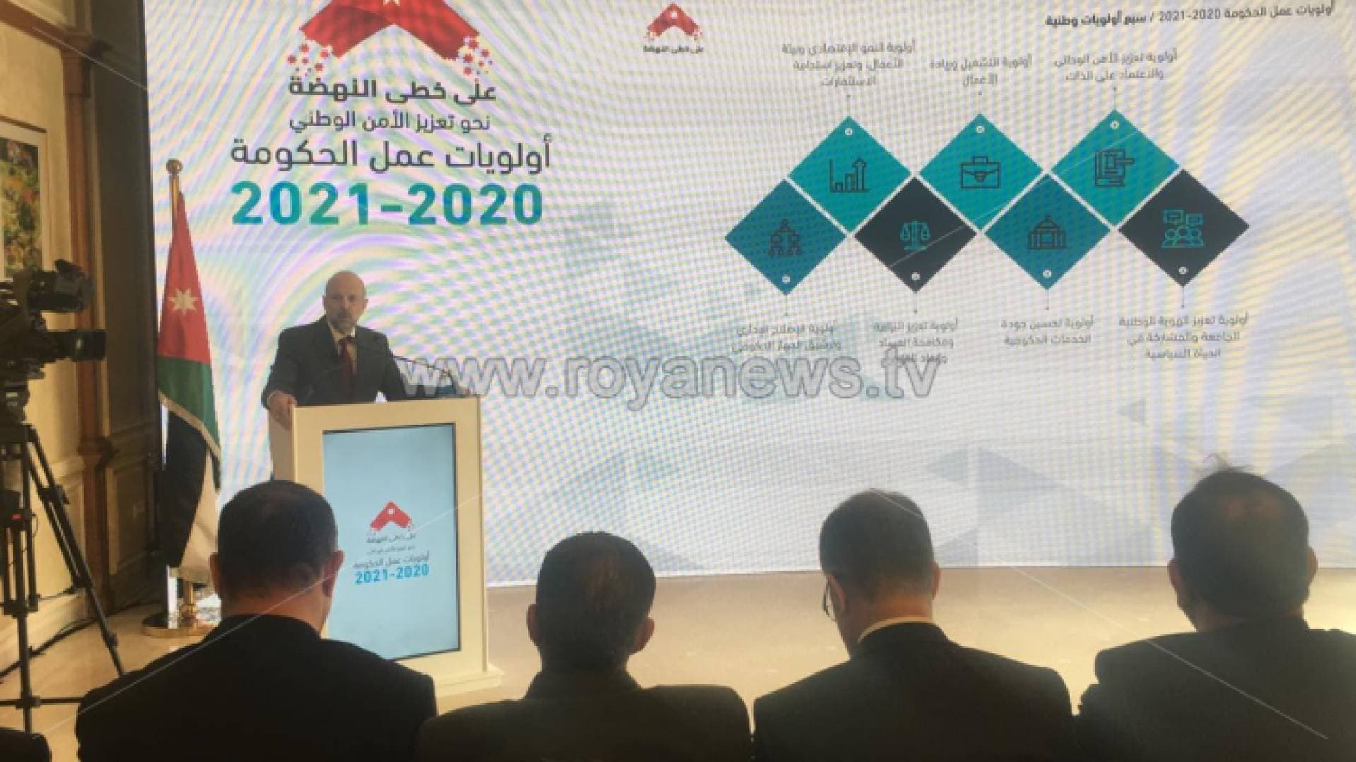 الرزاز يعلن أولويات عمل المرحلة المقبلة:نخطط للمستقبل - فيديو