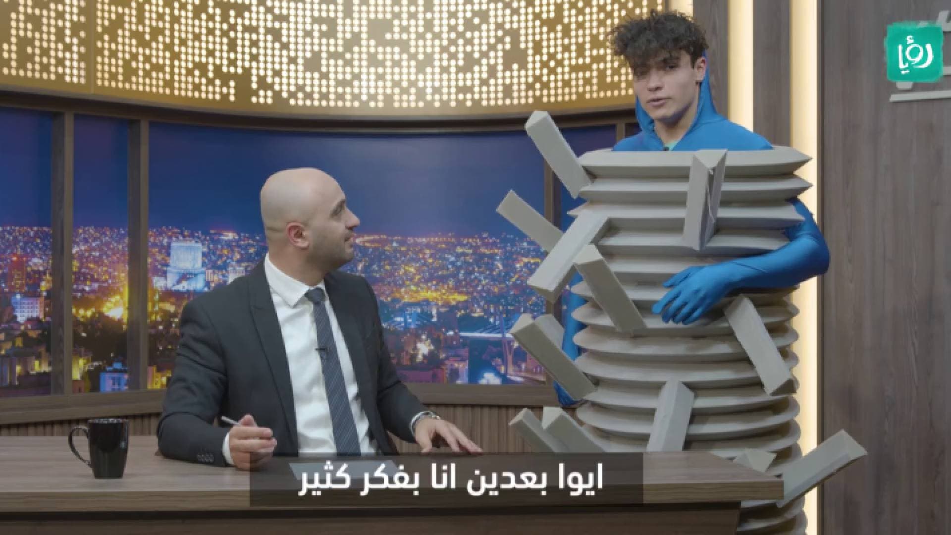 تشويش واضح يناقش مرض كورونا في الأردن بطريقته الخاص- فيديو