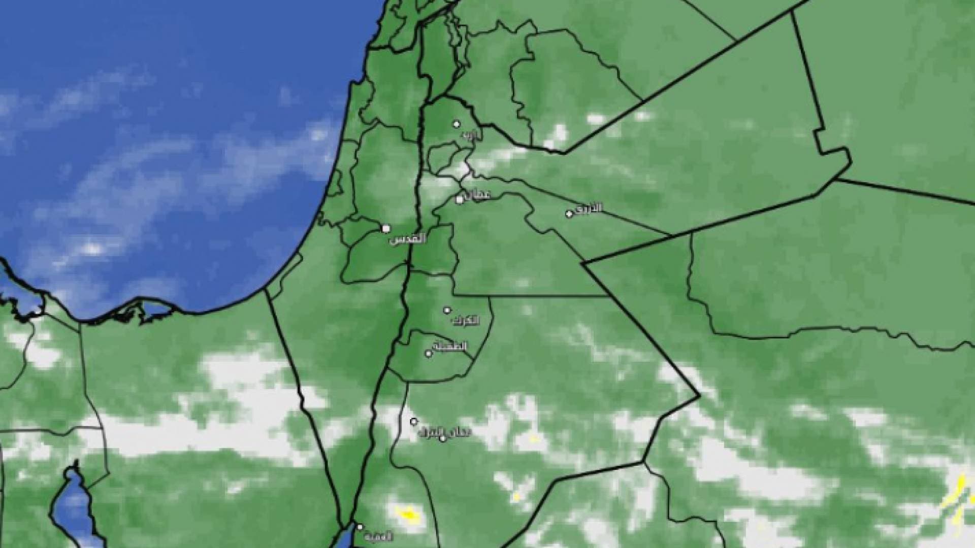 زخات محلية من الأمطار عصر السبت في الجنوب.. وتحذيرات من تشكل السيول