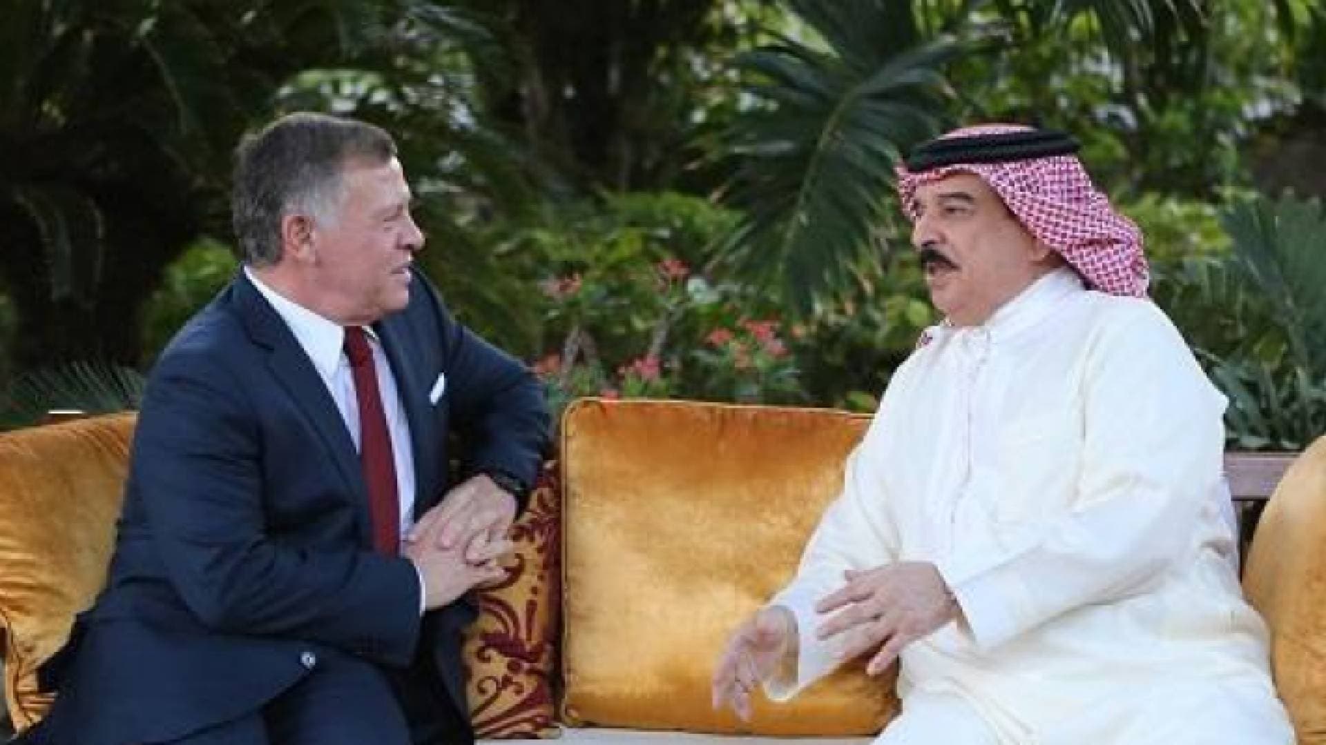 الملك يتبادل التهاني مع العاهل البحريني بقرب حلول عيد الفطر