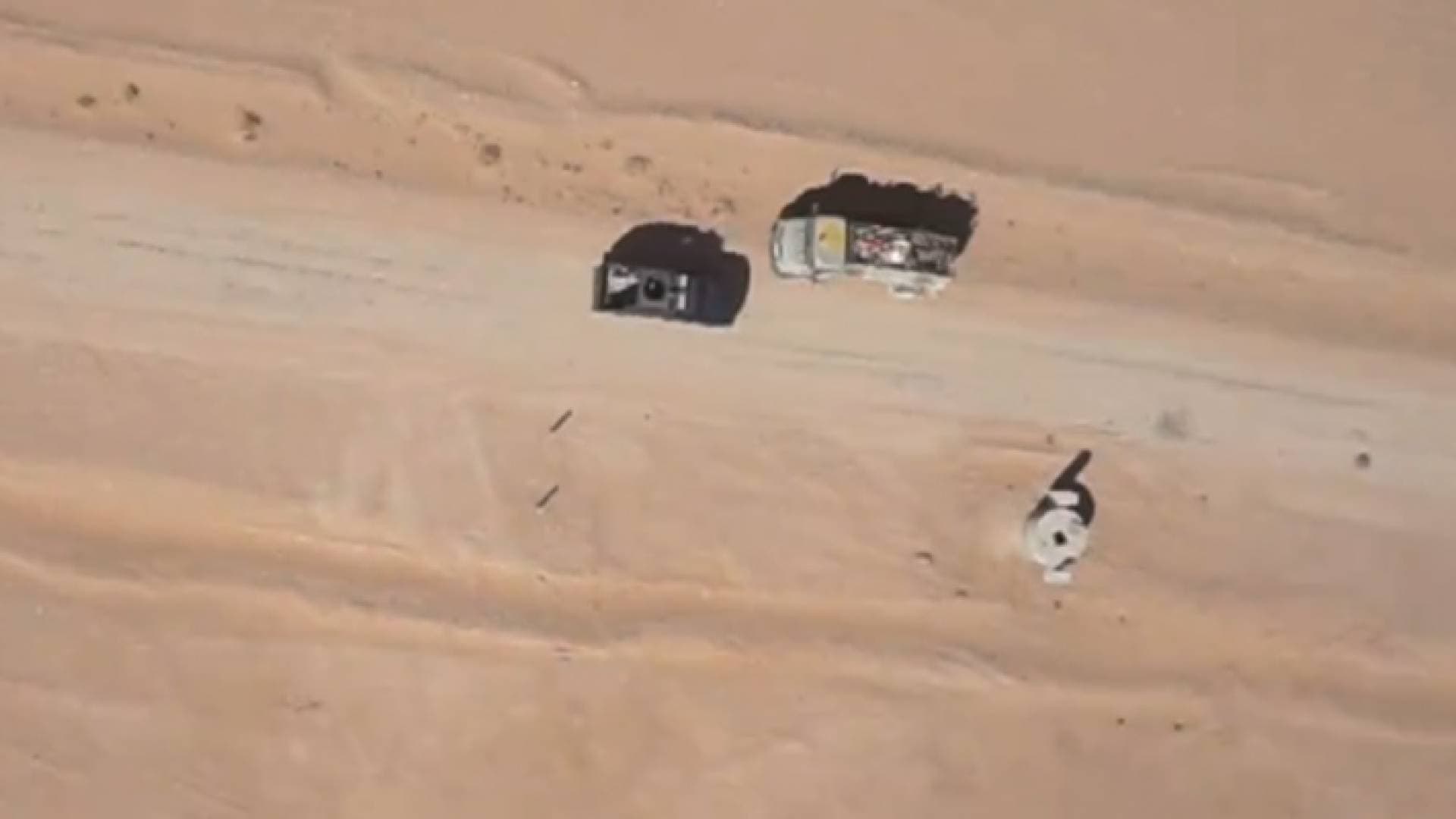 بواسطة طائرة بدون طيار ضبط اعتداء جديد على ناقل مياه الديسي