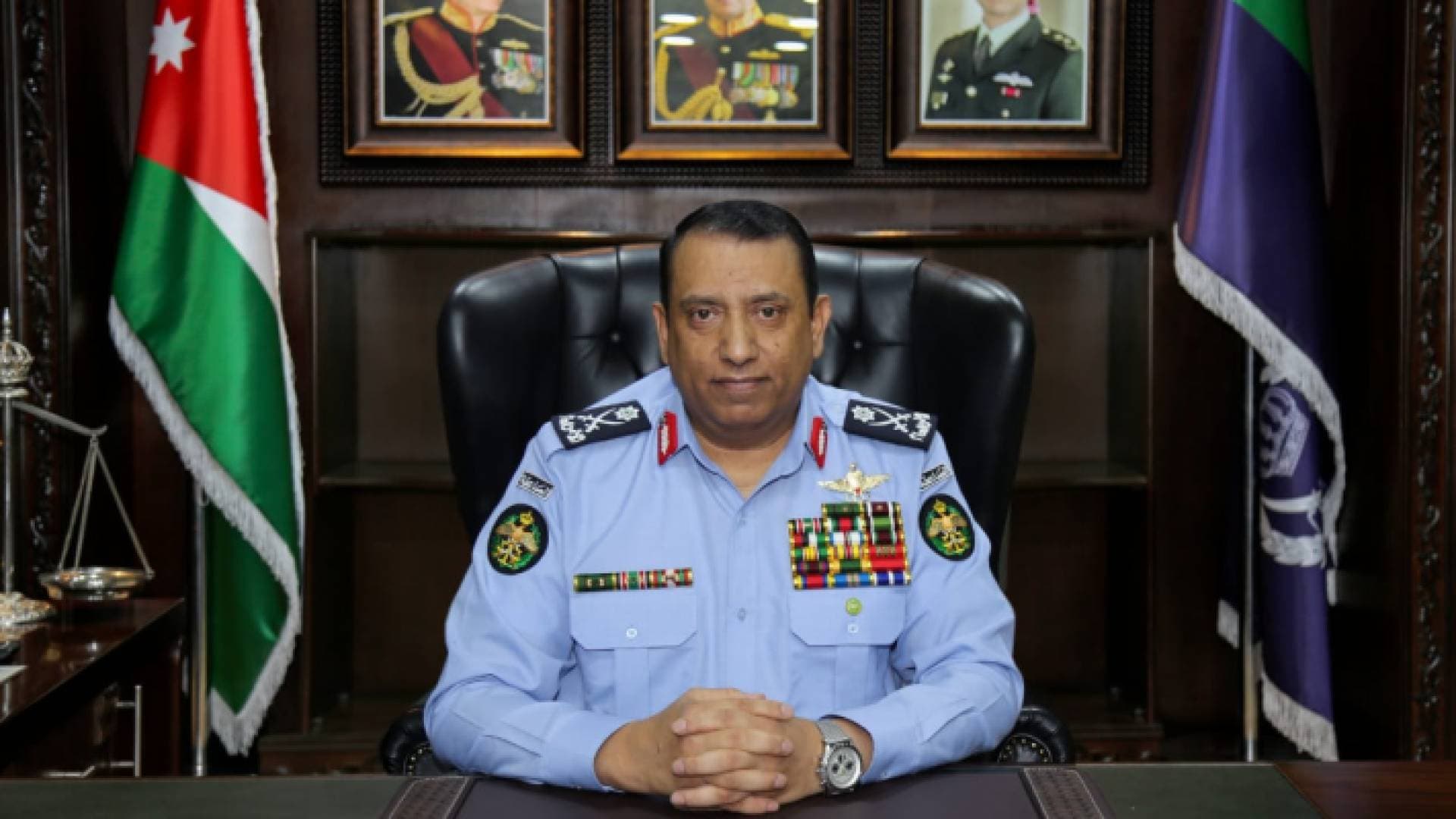 الحواتمة: ٢٠٢١ عام التطوير والتحديث والمواطن هو الشريك الاول لرجل الامن