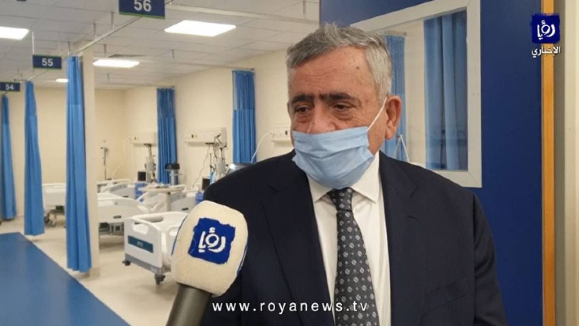 عبيدات: المستشفى الميداني في العقبة سيلبي احتياجات المحافظة من أسرة العناية المركزة والعزل - فيديو