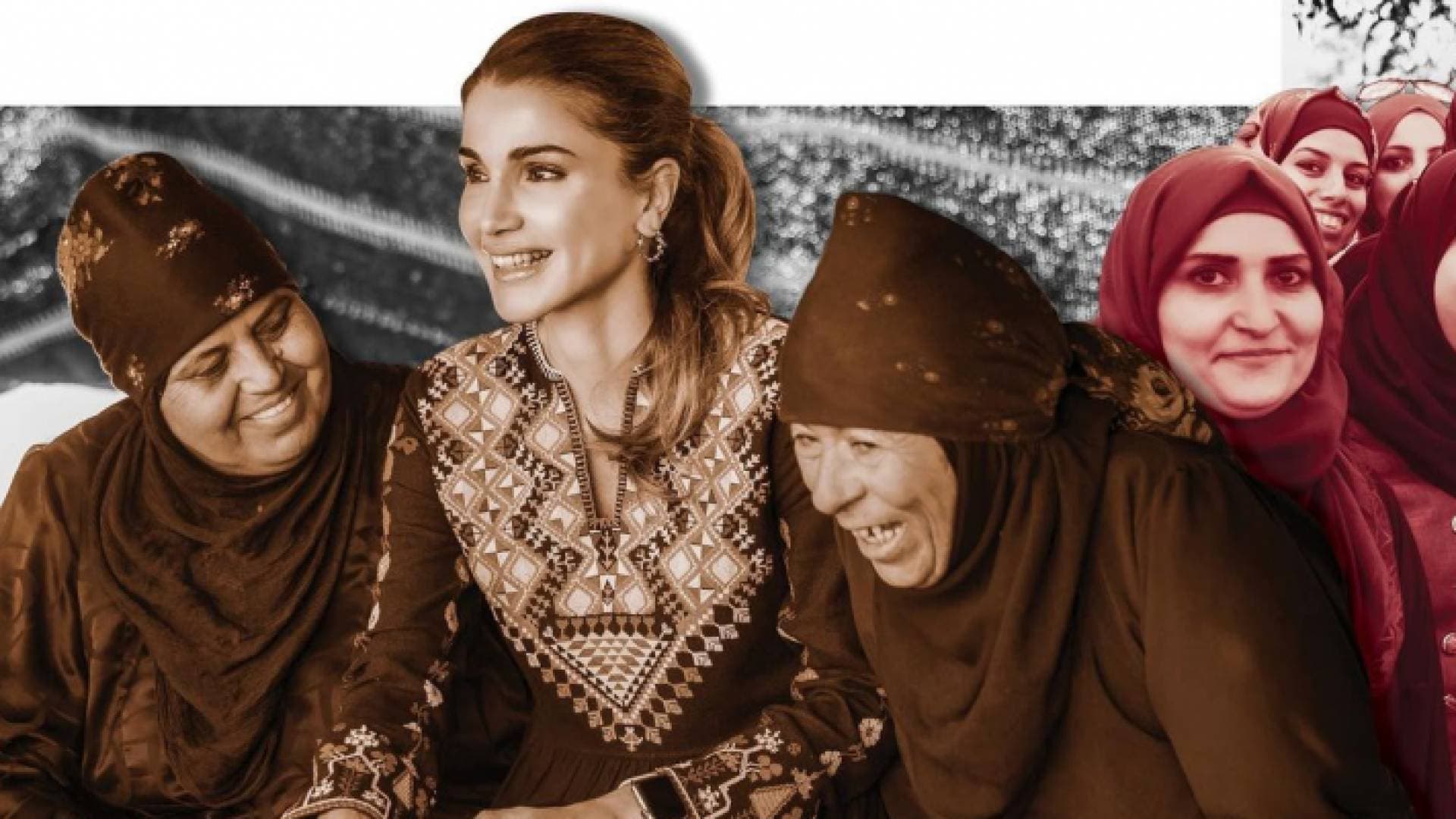 الملكة رانيا: خلال ازمة كورونا راينا المراة الأردنية تقف في الصفوف الاولى