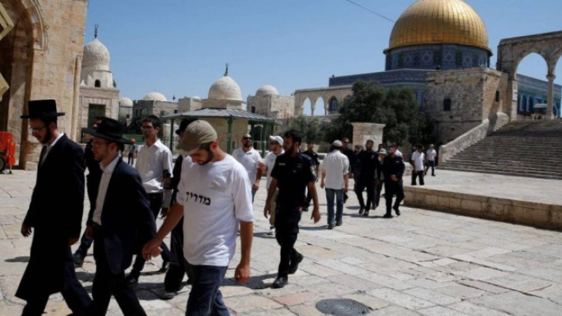 ٣١٣ مستوطنا يقتحمون المسجد الأقصى
