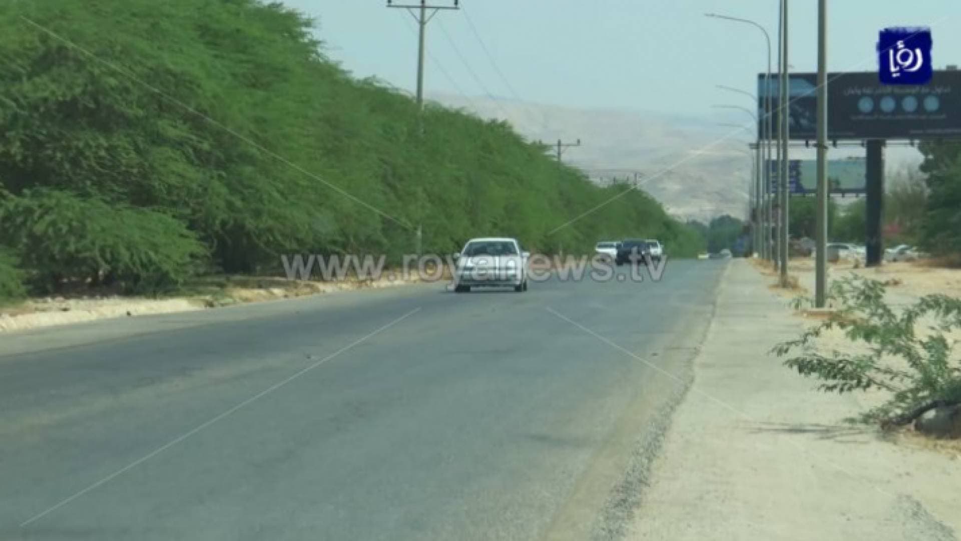 استكمال المرحلة الأولى من مشروع طريق الشونة الجنوبية