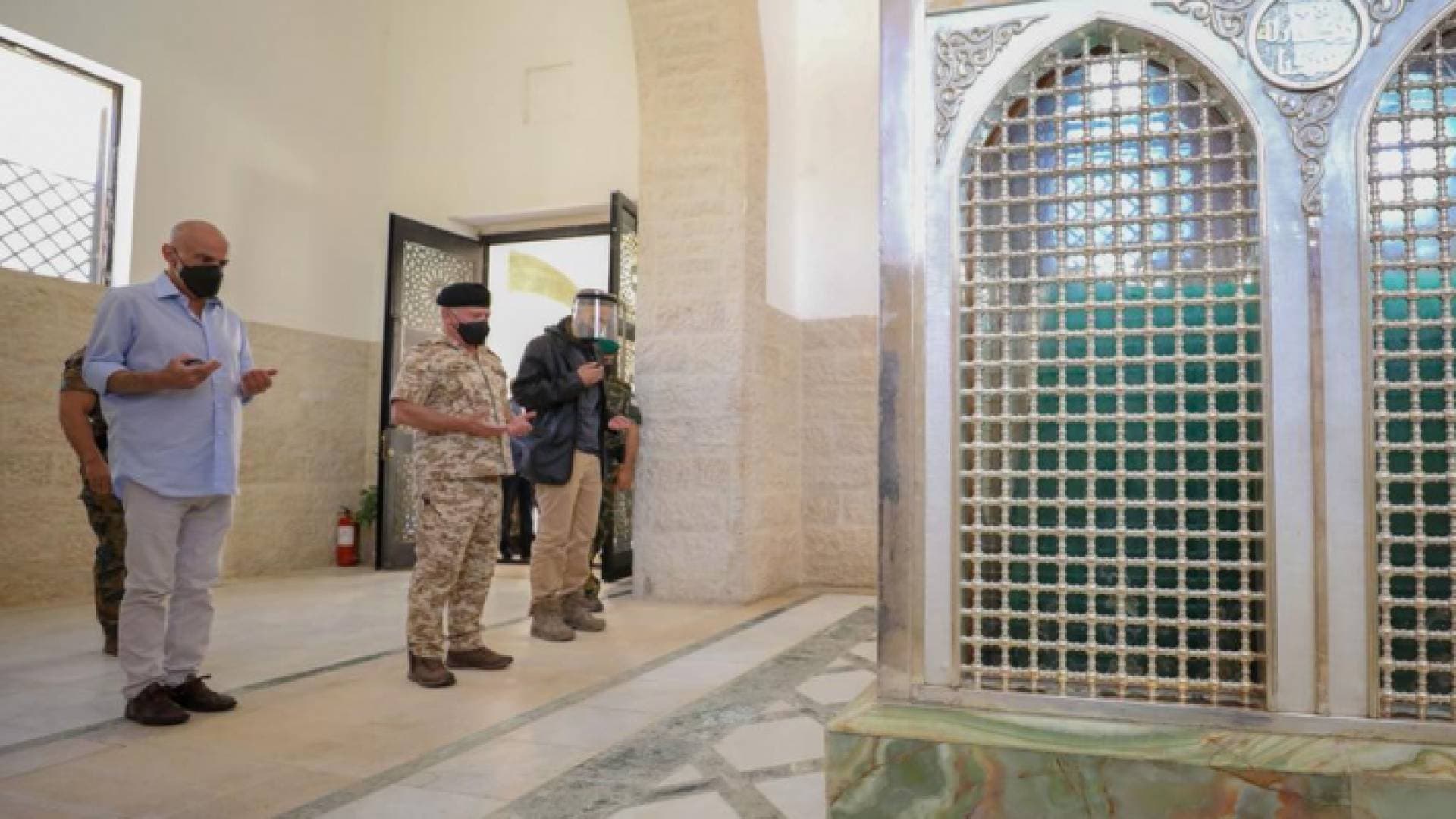 الفايز: مقامات الأنبياء والصحابة تحظى باهتمام ورعاية جلالة الملك