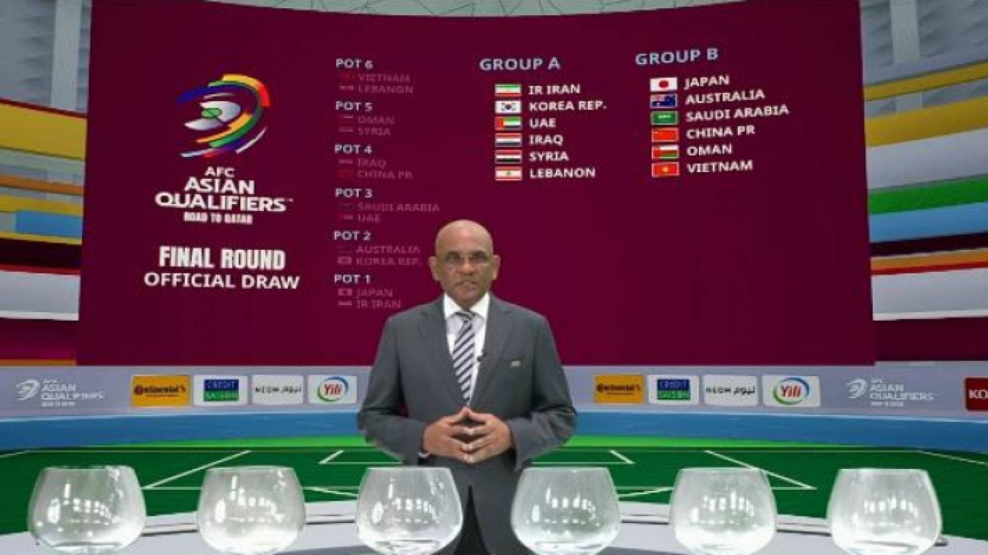 مجموعات نارية بتصفيات آسيا لكأس العالم