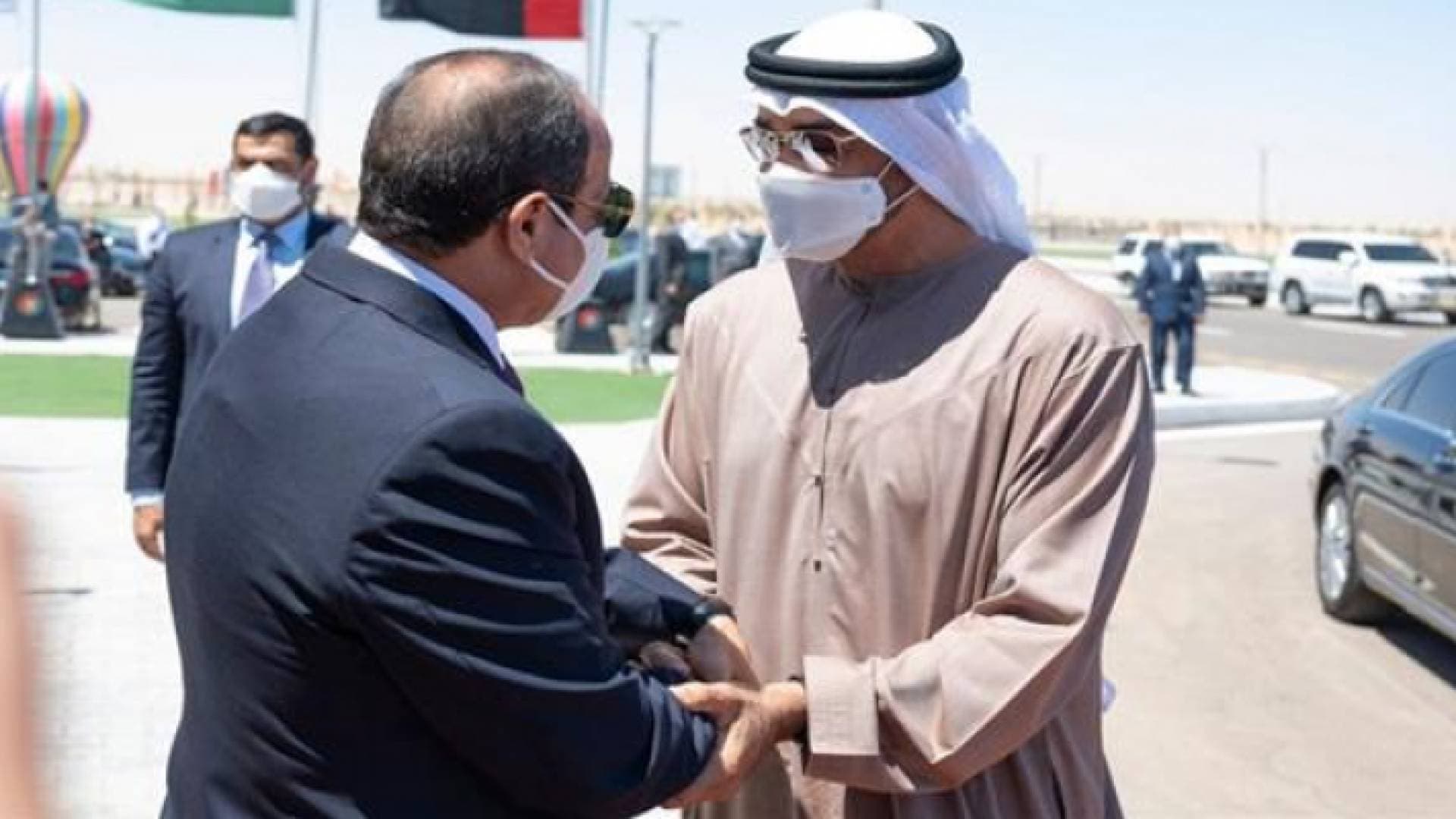 السيسي يفتتح قاعدة بحرية استراتيجية للجيش المصري