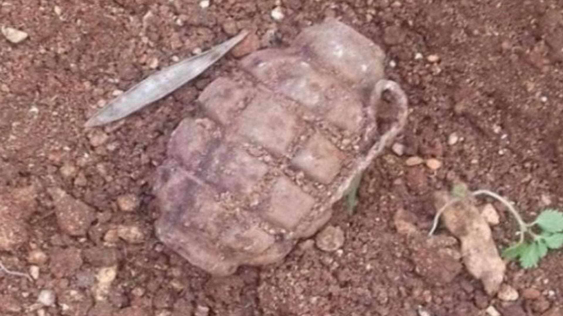 الأمن يتعامل مع قنبلة قديمة بمنطقة المشارع في الأغوار الشمالية