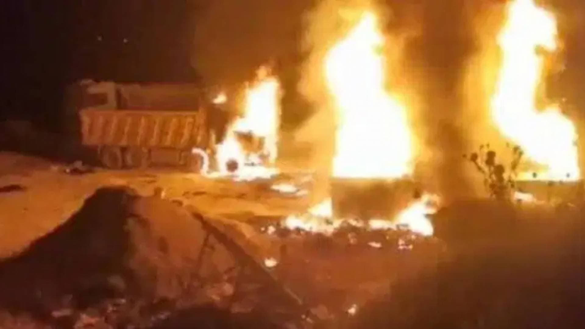 سيناريوهات انفجار صهريج الوقود في لبنان