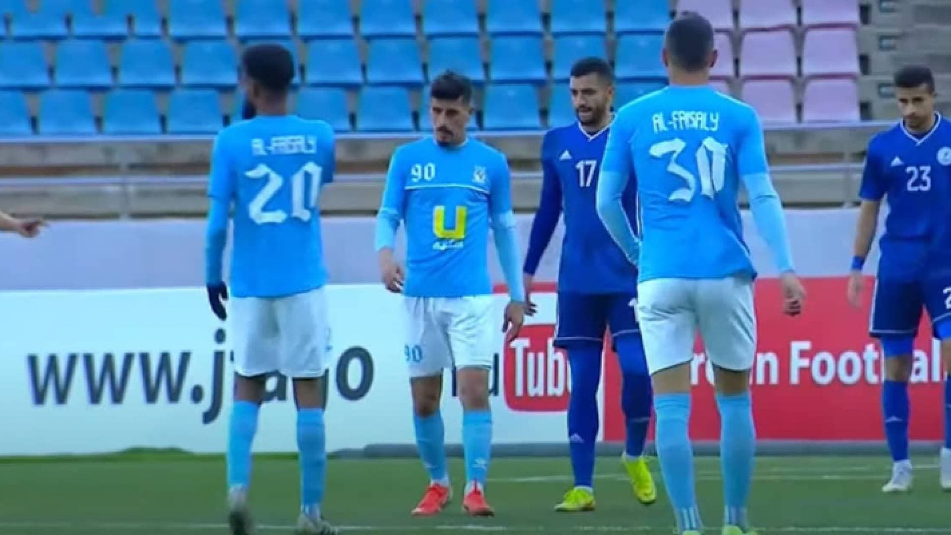 الفيصلي يمطر شباك اتحاد الرمثا ويضرب موعدا مع الرمثا في كأس الأردن