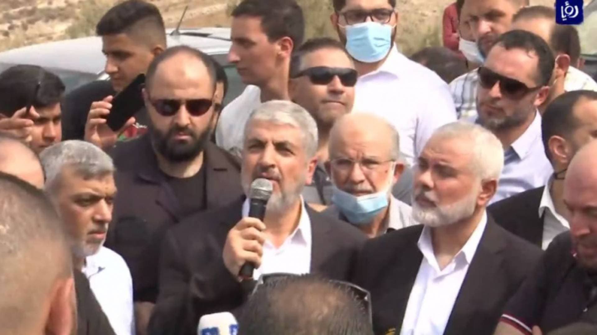 إسماعيل هنية بتشييع غوشة: فلسطين هي فلسطين والأردن هو الأردن "فيديو"