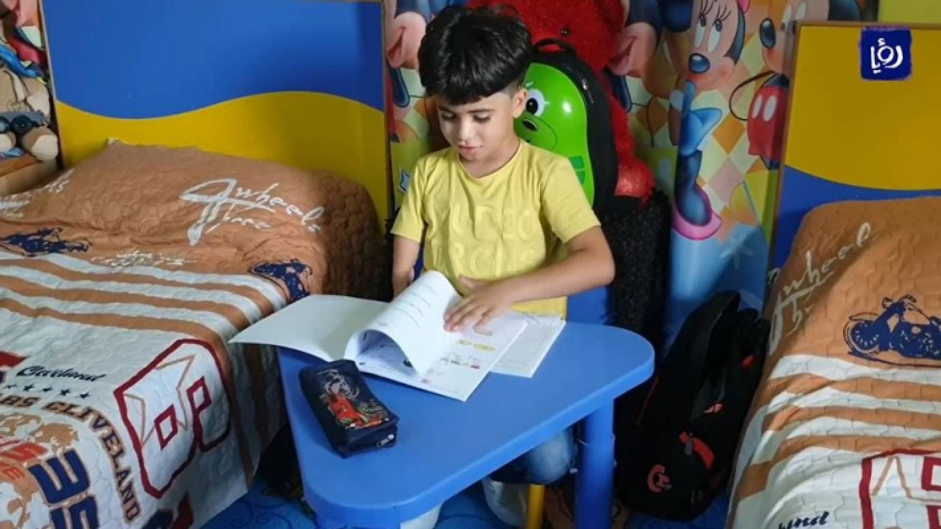 بعد تقرير لرؤيا.. الطفل كريم شطناوي يعود إلى المدرسة - فيديو