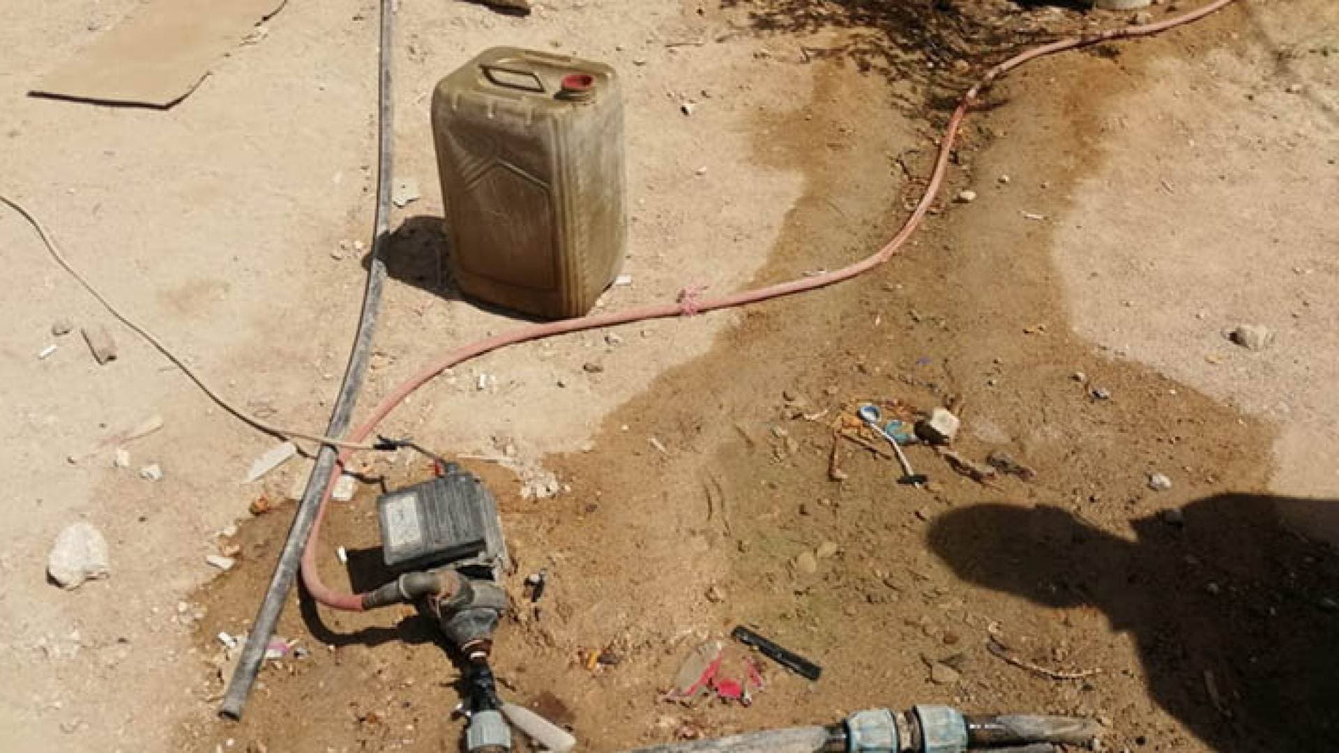 بالصور.. ضبط ٢٢ اعتداء جديدا على خطوط المياه في الأغوار الجنوبية وغور الصافي