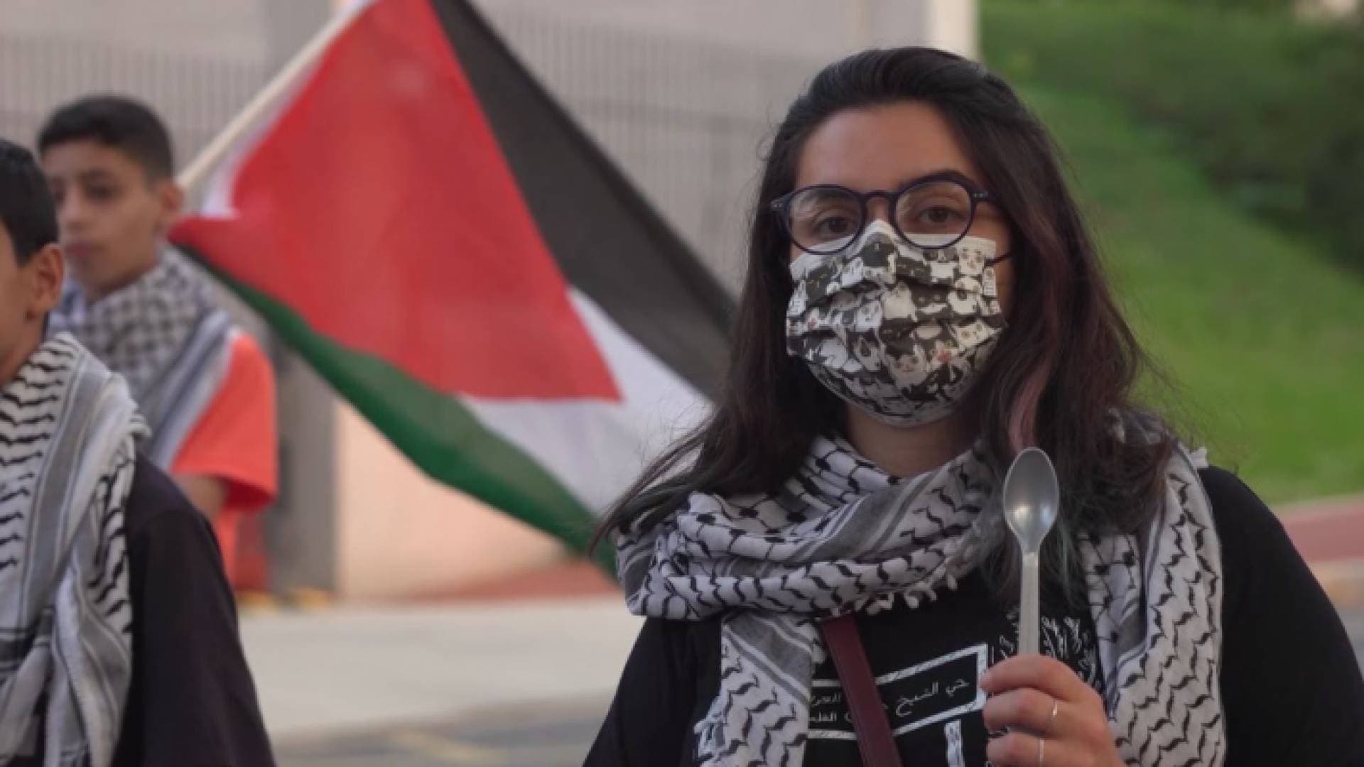 الجالية العربية في واشنطن: "نقف مع المعتقلين الفلسطينيين في سجون الاحتلال"- فيديو