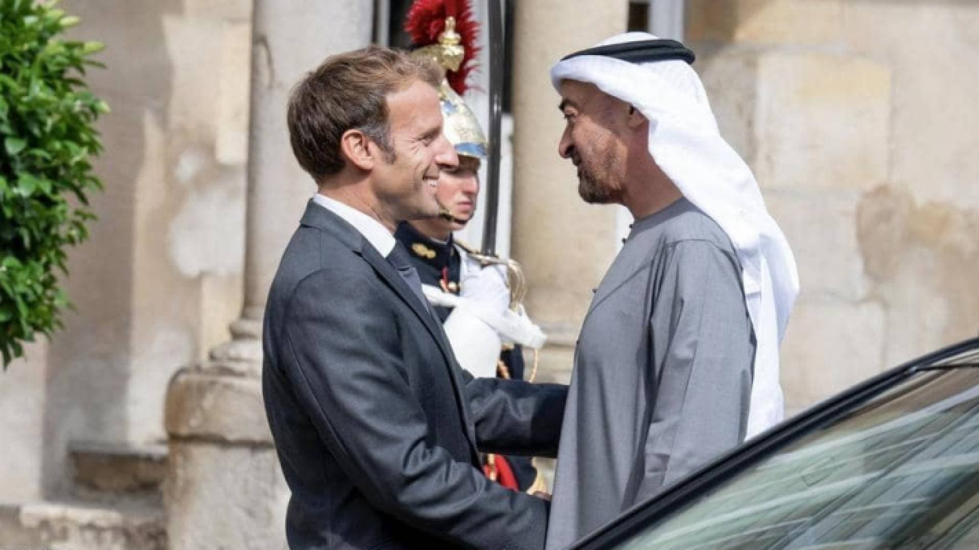 بعد زيارة ولي عهد أبوظبي.. بيان مشترك من الإمارات وفرنسا