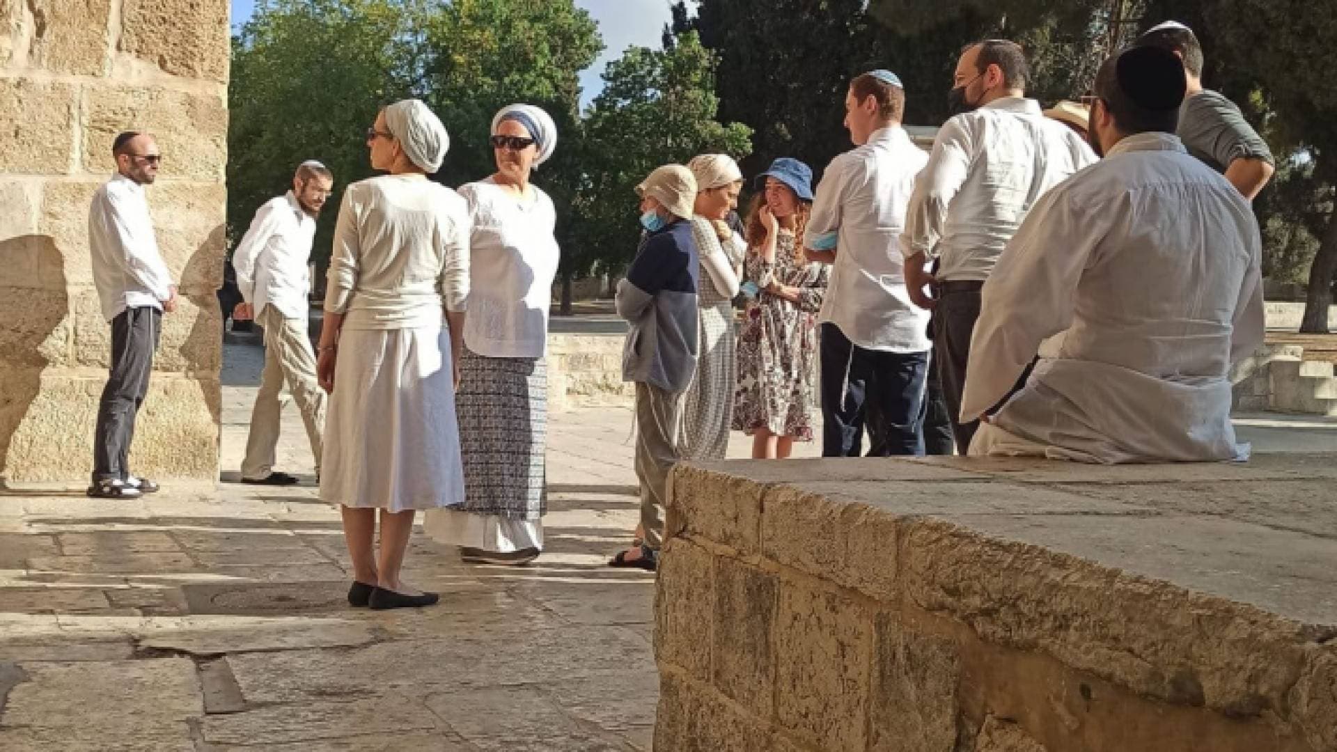 عشرات المستوطنين يقتحمون الأقصى بحراسة شرطة الاحتلال - صور