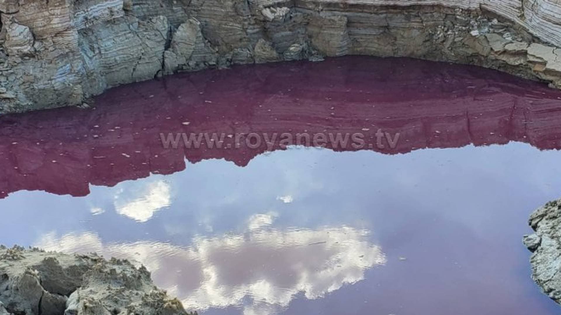 سلطة وادي الأردن تكشف لرؤيا نتائج فحوصات المياه الحمراء في البحر الميت